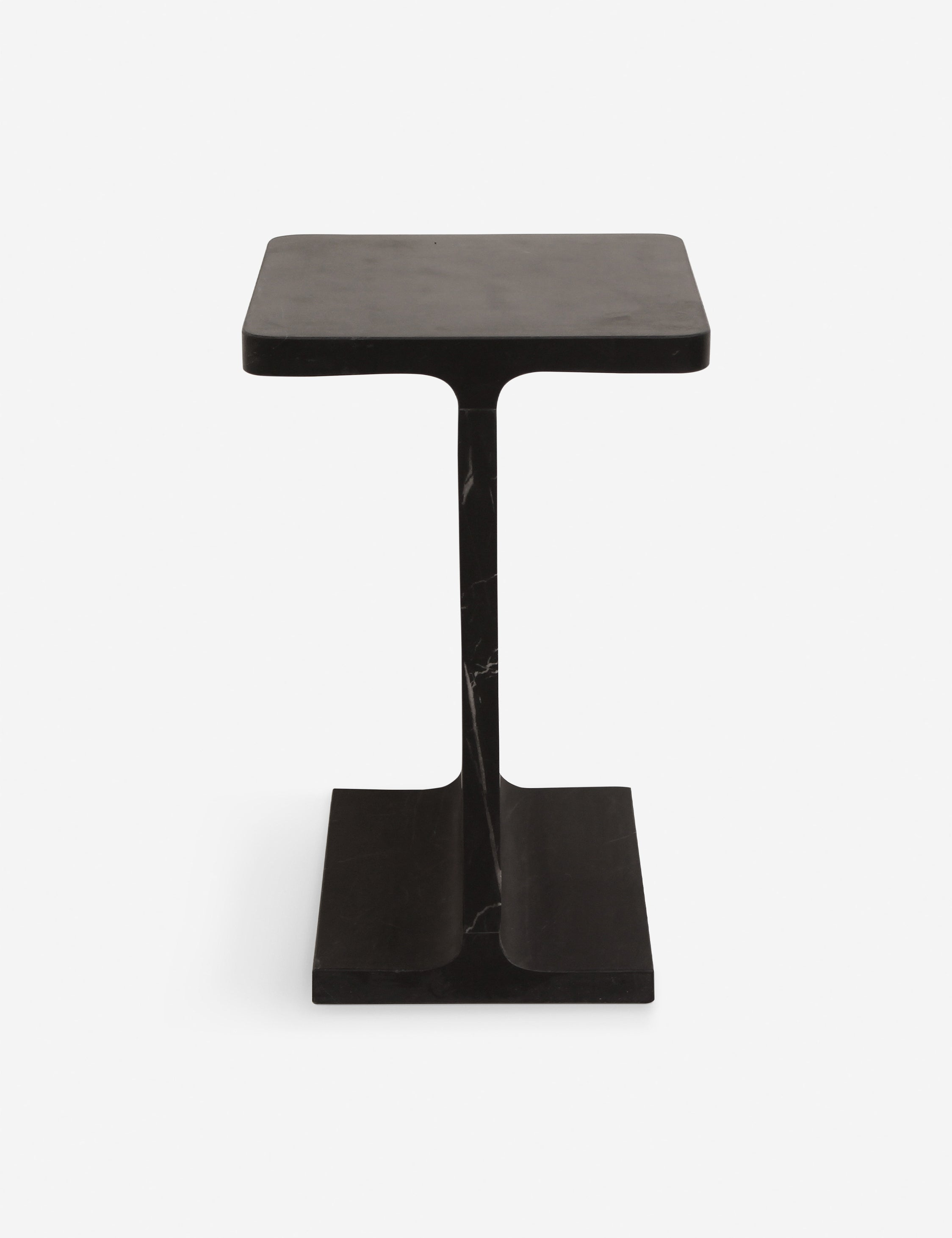Acadia Side Table - Black Marble