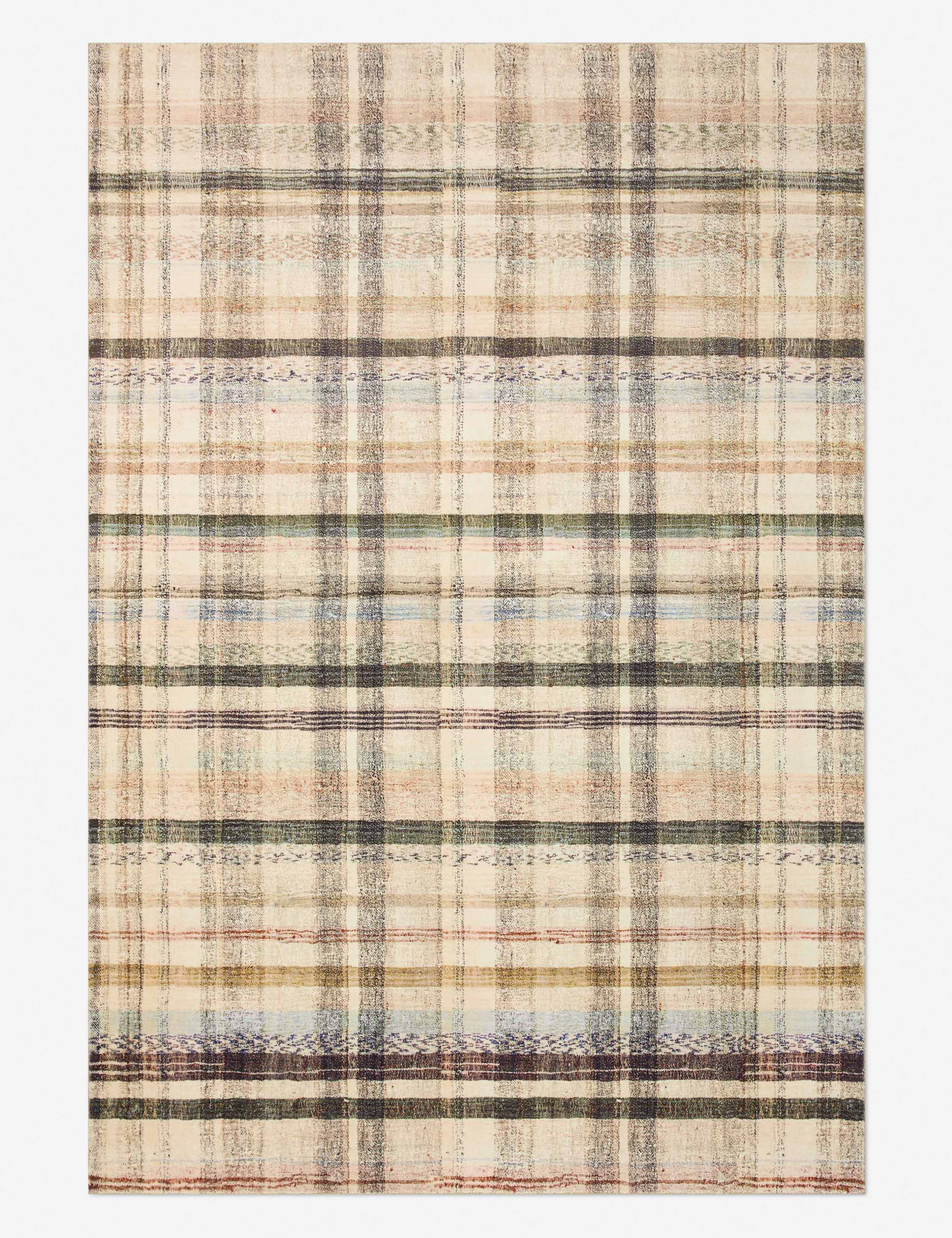 Humphrey Rug by Chris Loves Julia x Loloi - Ivory and Multi / 2'3" x 11'6"
