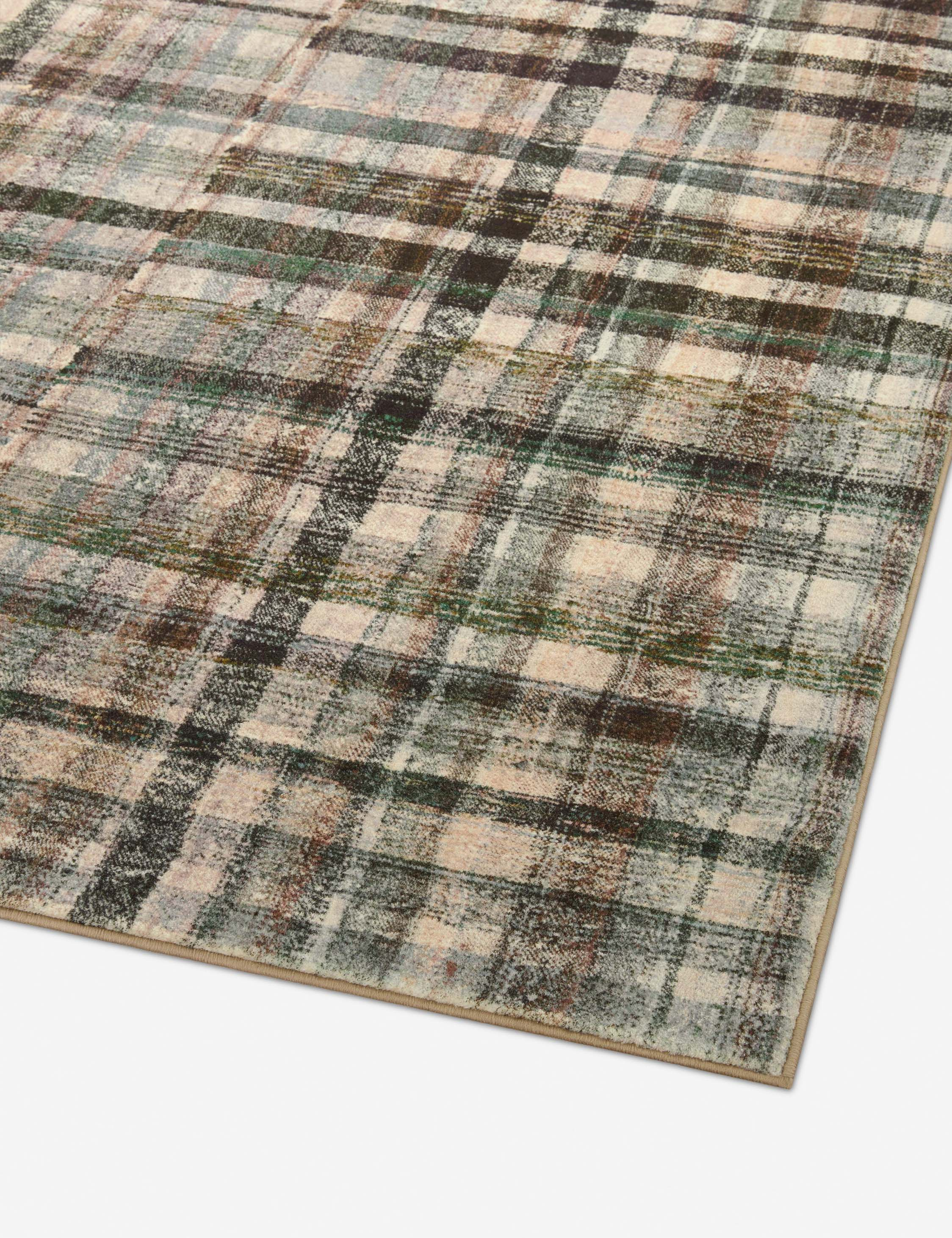 Humphrey Rug by Chris Loves Julia x Loloi - Forest and Multi / 5' x 7'