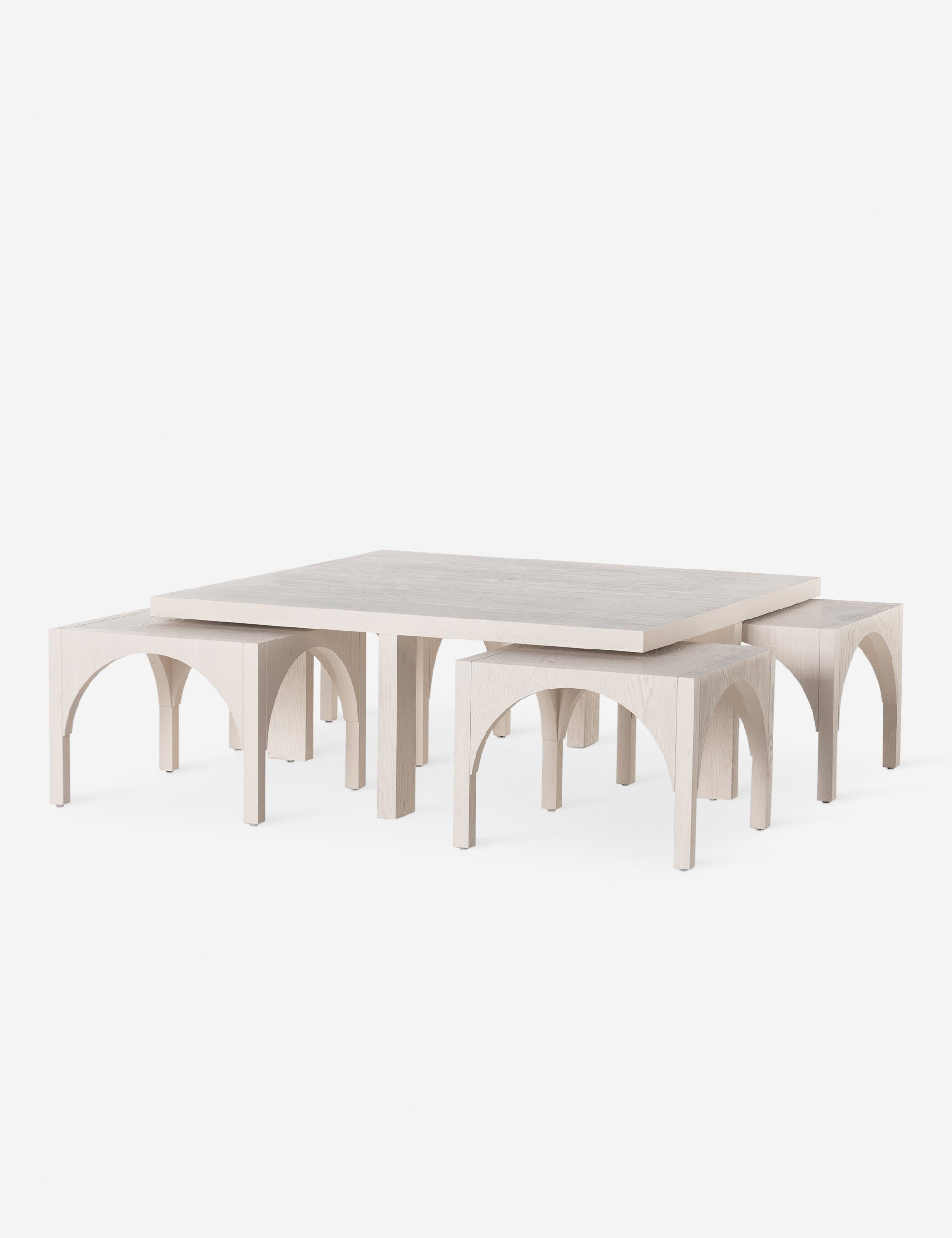Hilgard Nesting Square Coffee Table
