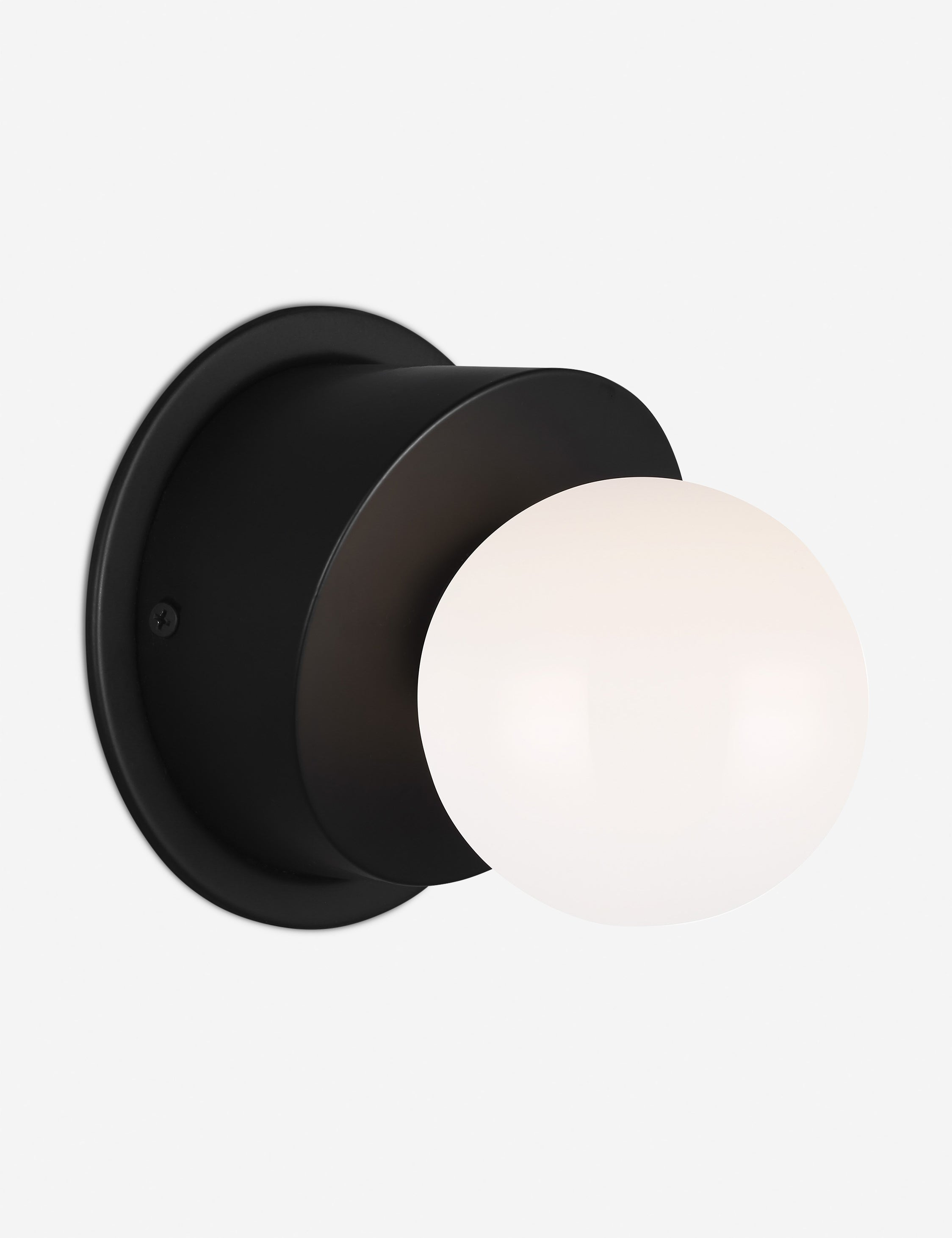 Nodes Large Angled Sconce by Kelly Wearstler - Black