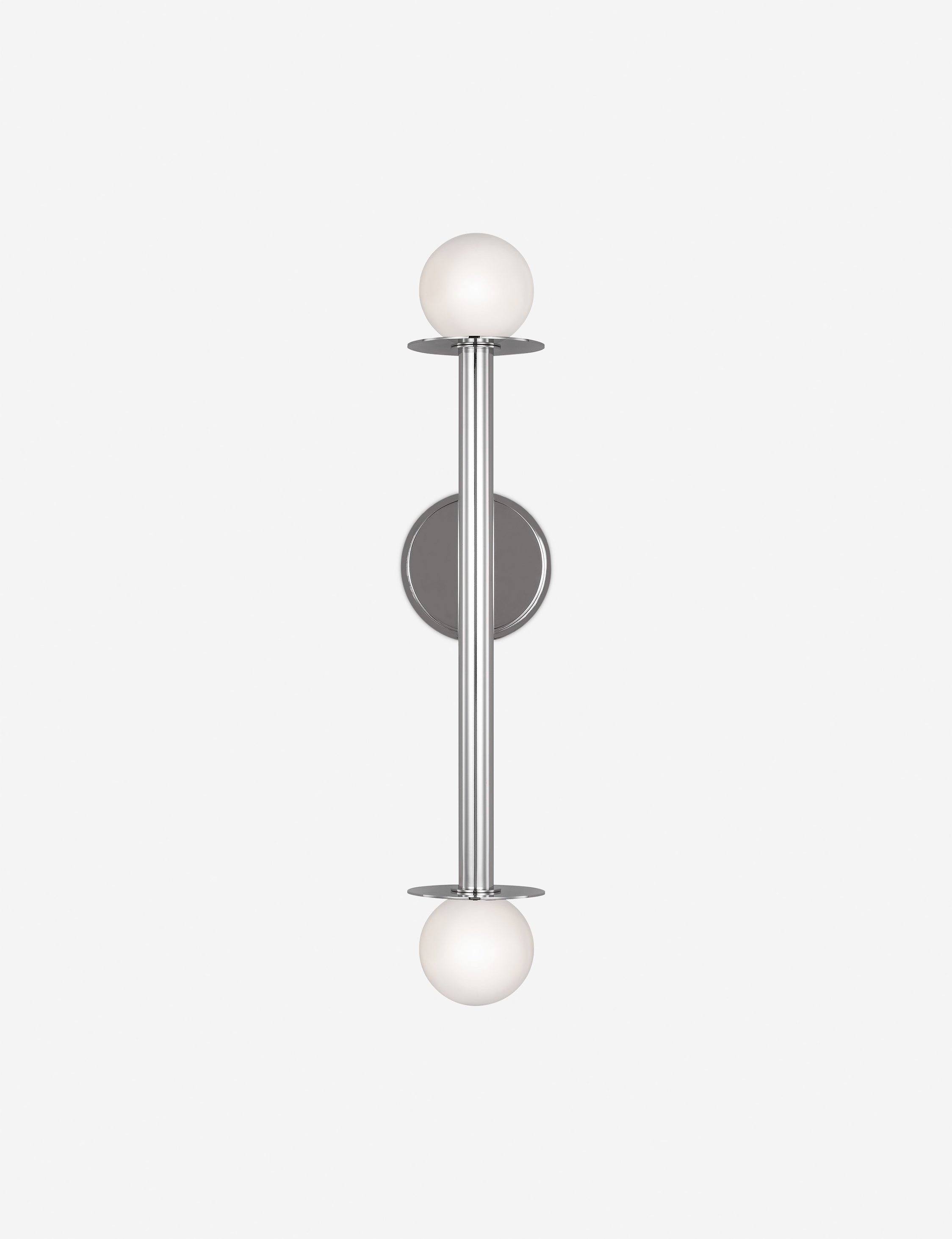 Nodes Double Sconce by Kelly Wearstler - Nickel