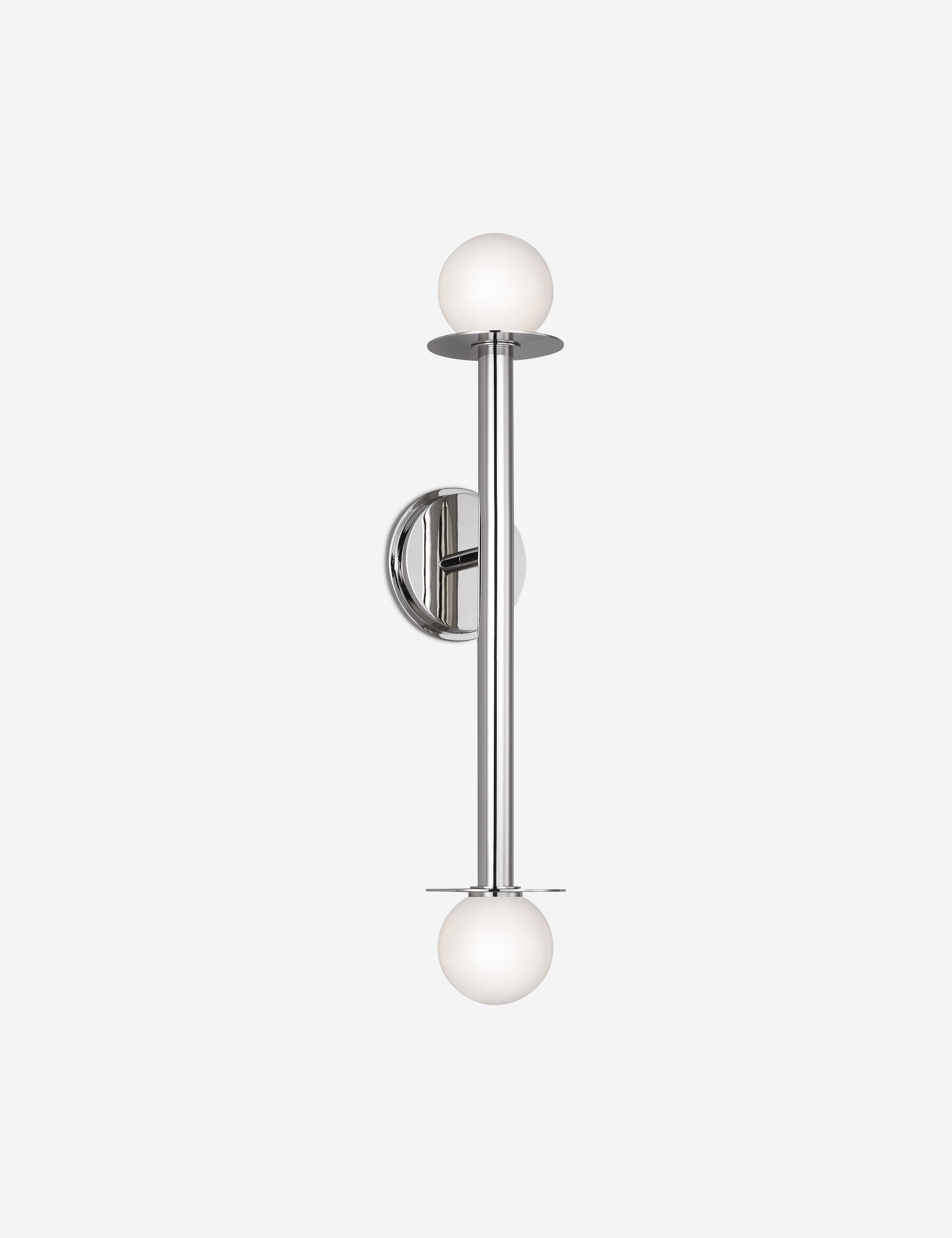 Nodes Double Sconce by Kelly Wearstler - Nickel