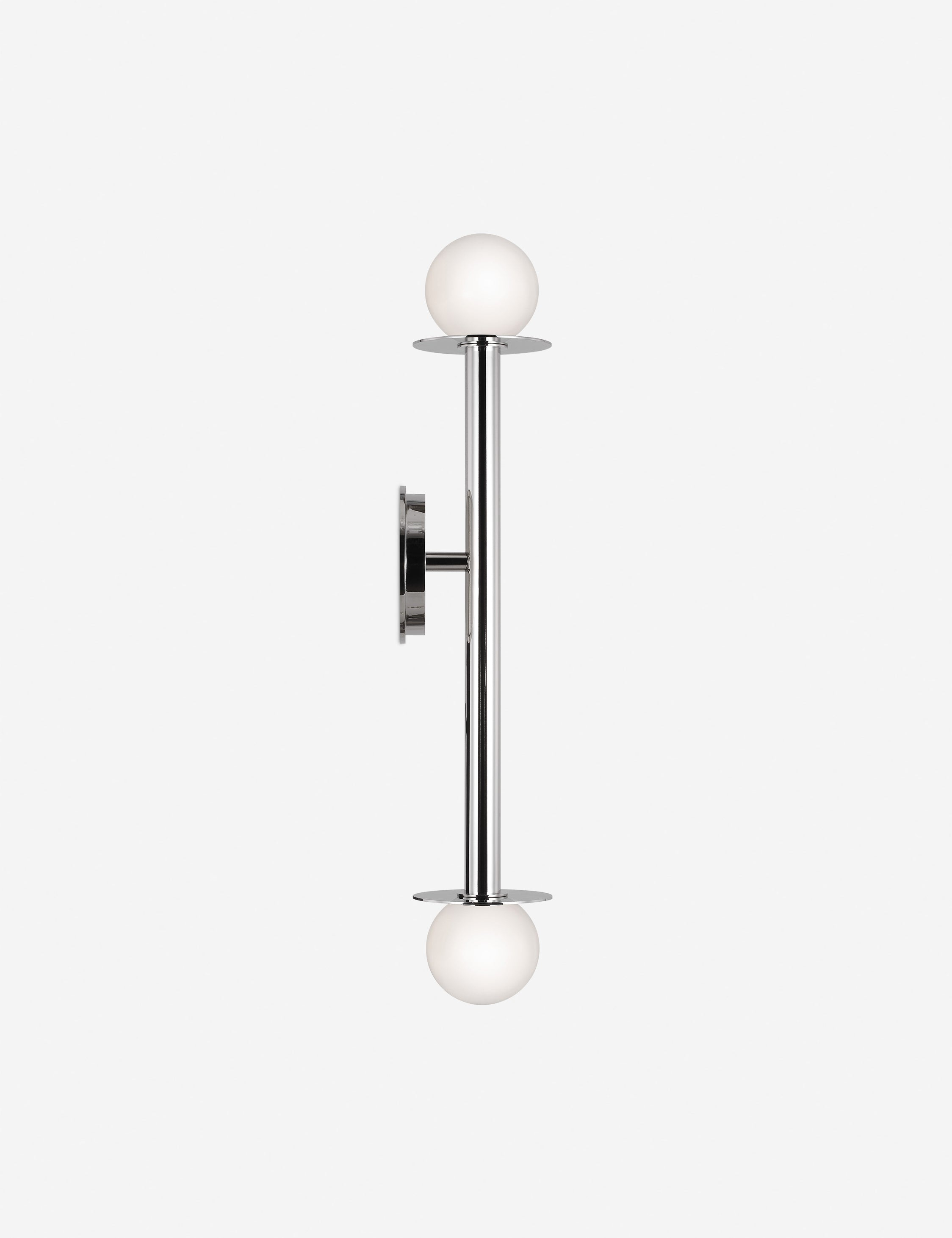 Nodes Double Sconce by Kelly Wearstler - Nickel