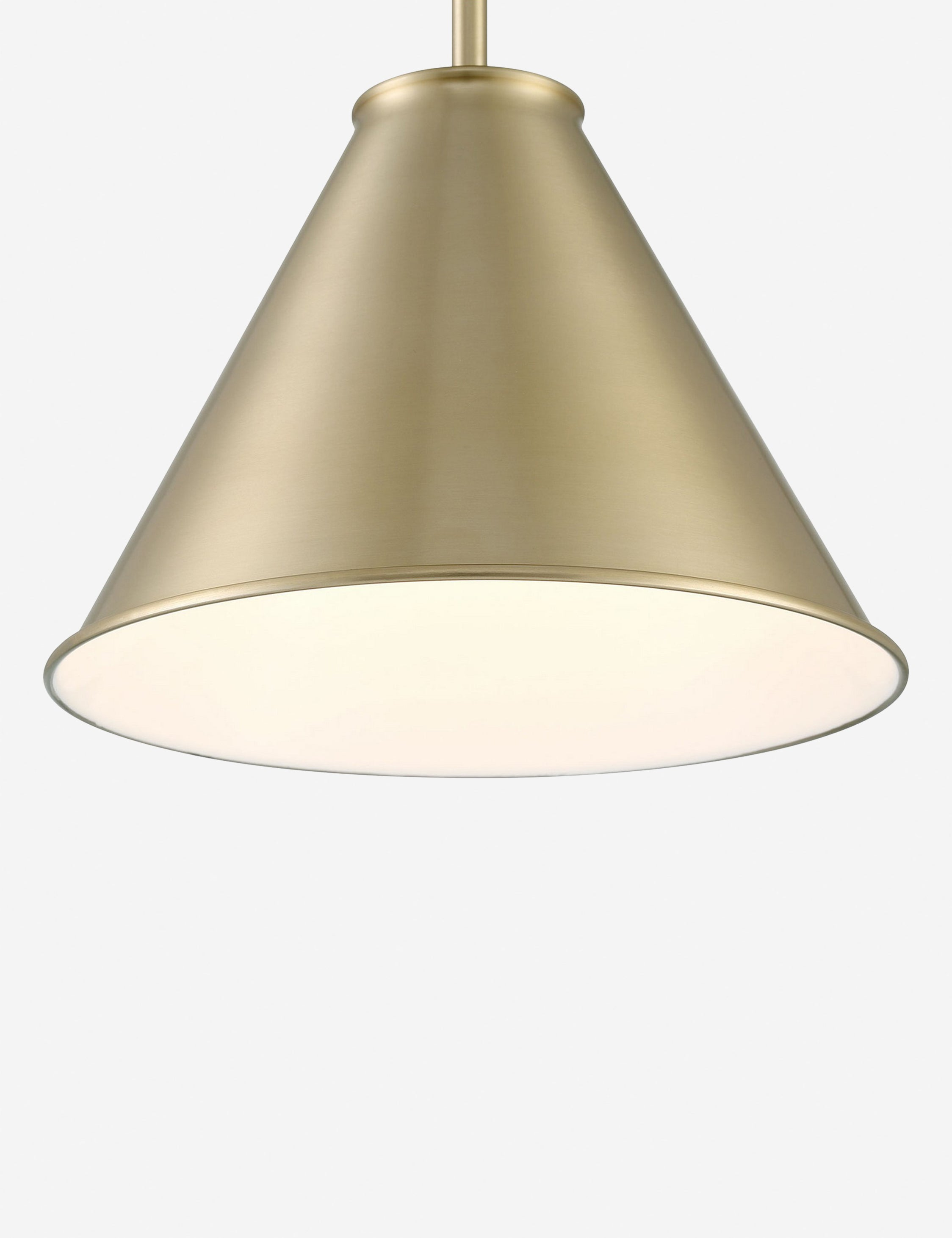 Cannon Semi-Flush Mount Light - Antique Brass / 11"Dia