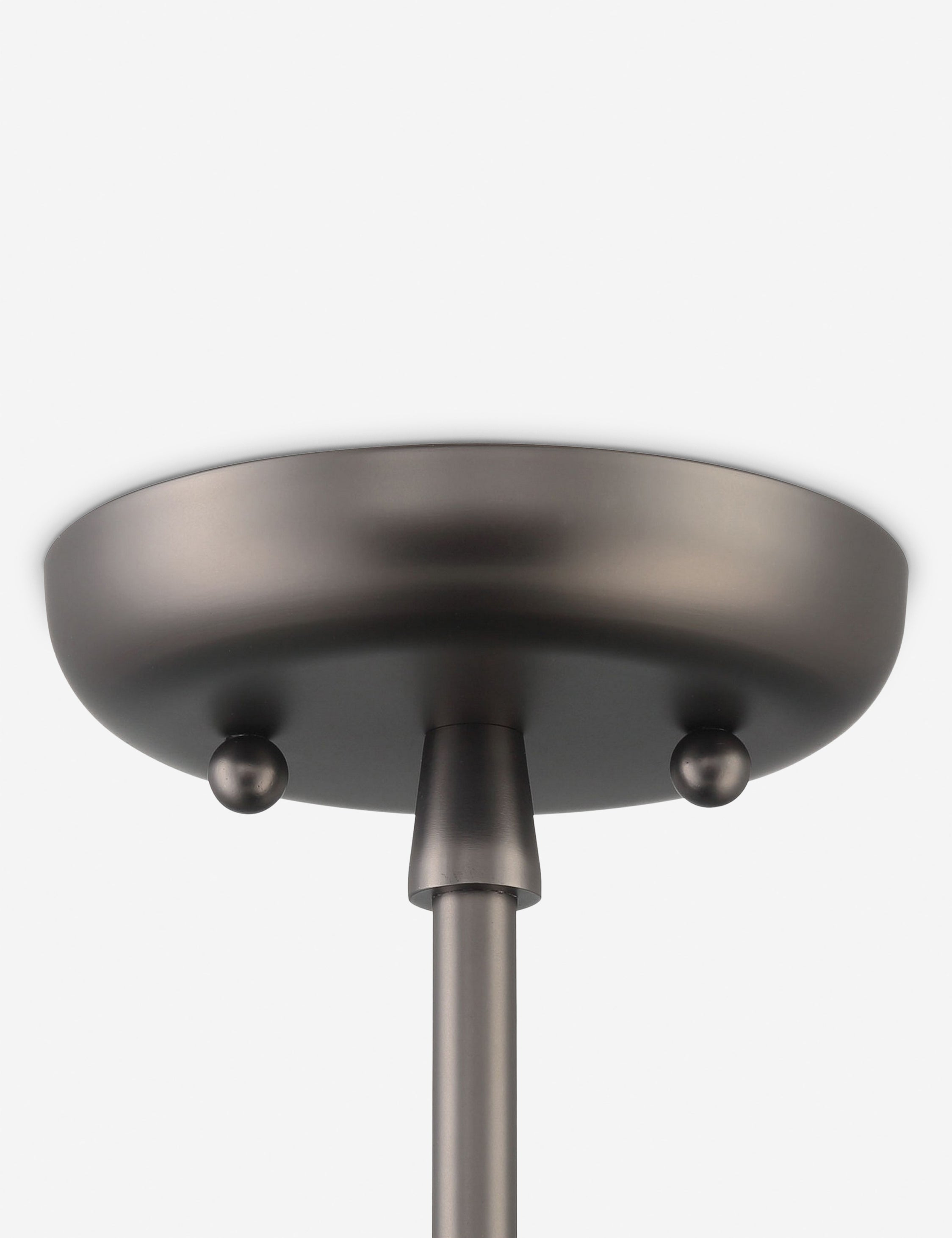 Cannon Semi-Flush Mount Light - Bronze / 11"Dia
