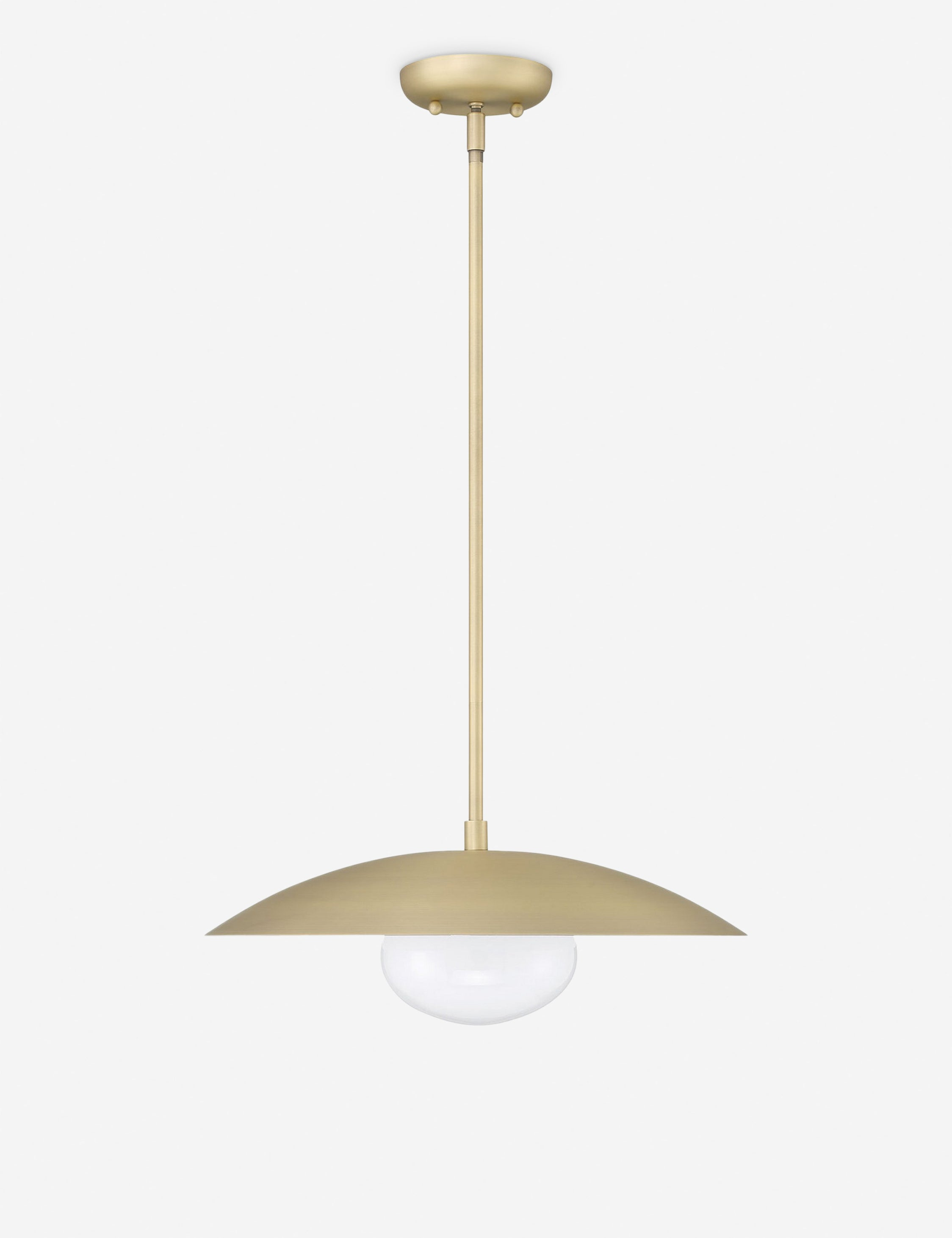Shah Pendant Light - 18" Dia / Brass