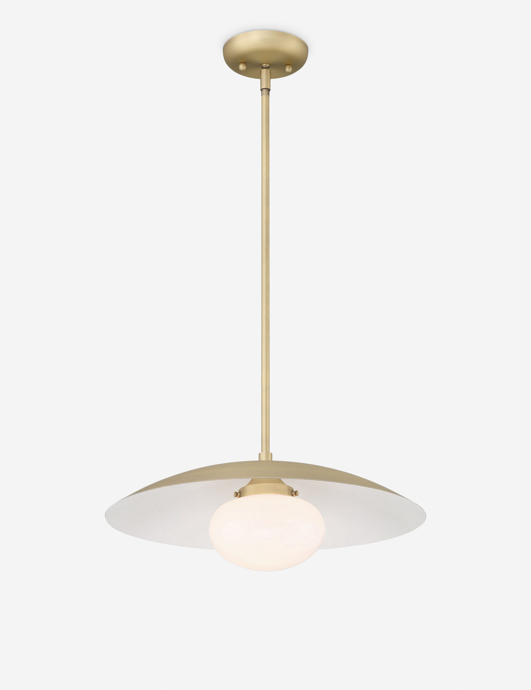 Shah Pendant Light - 18" Dia / Brass