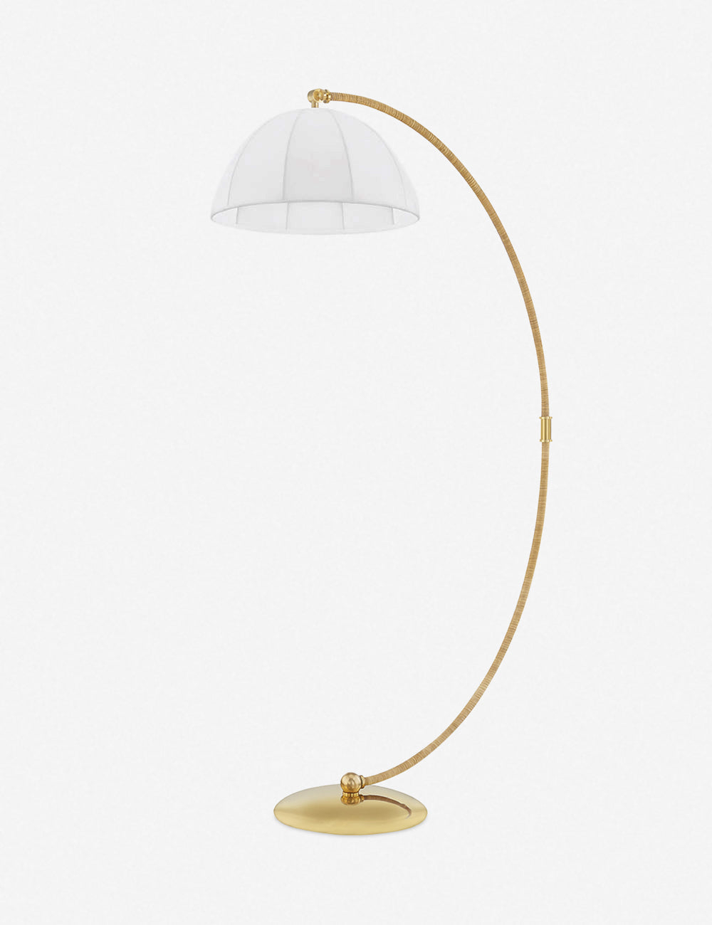Danuta Floor Lamp - Antique Brass