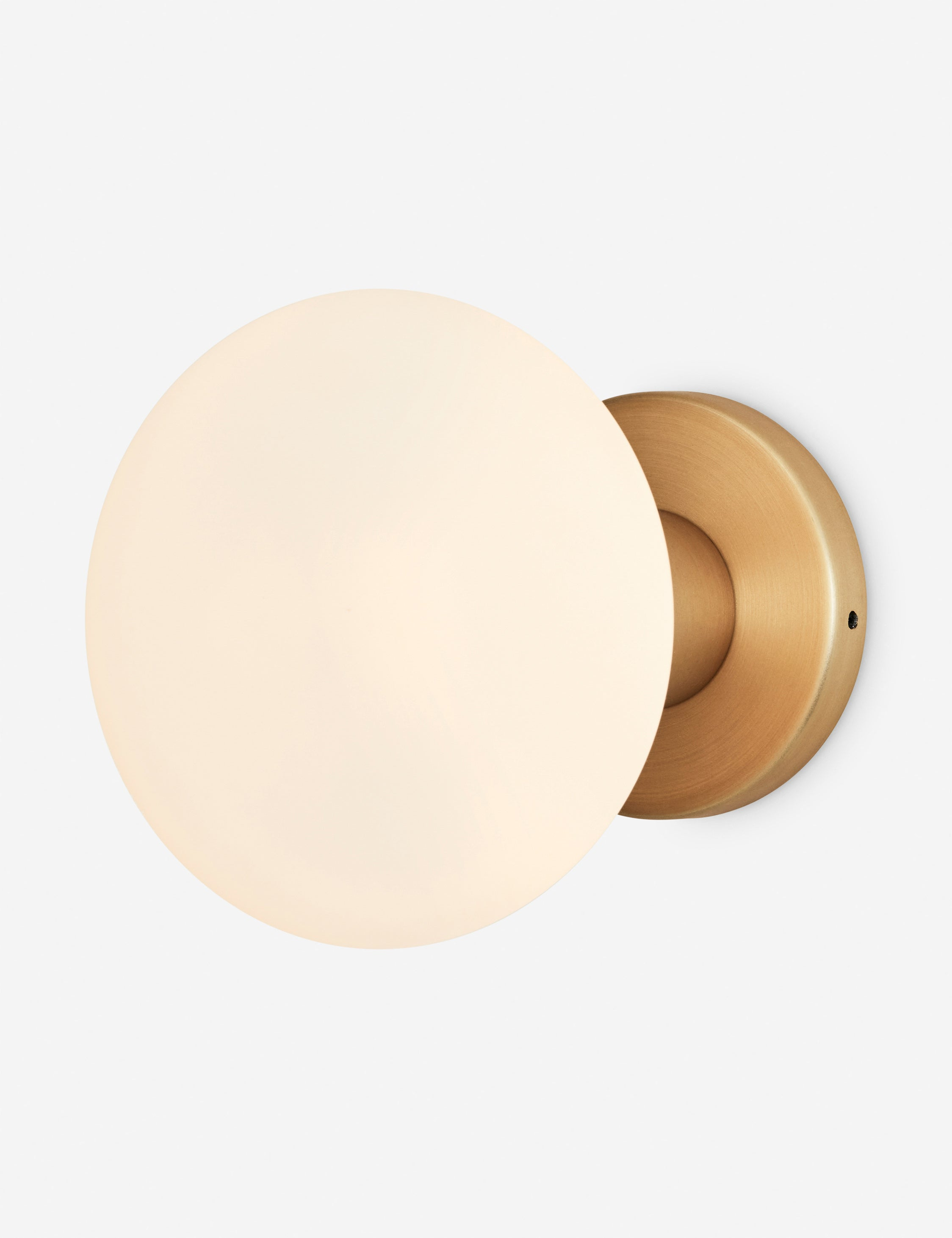 Lochan Outdoor Sconce with Oval by Tala - Brass