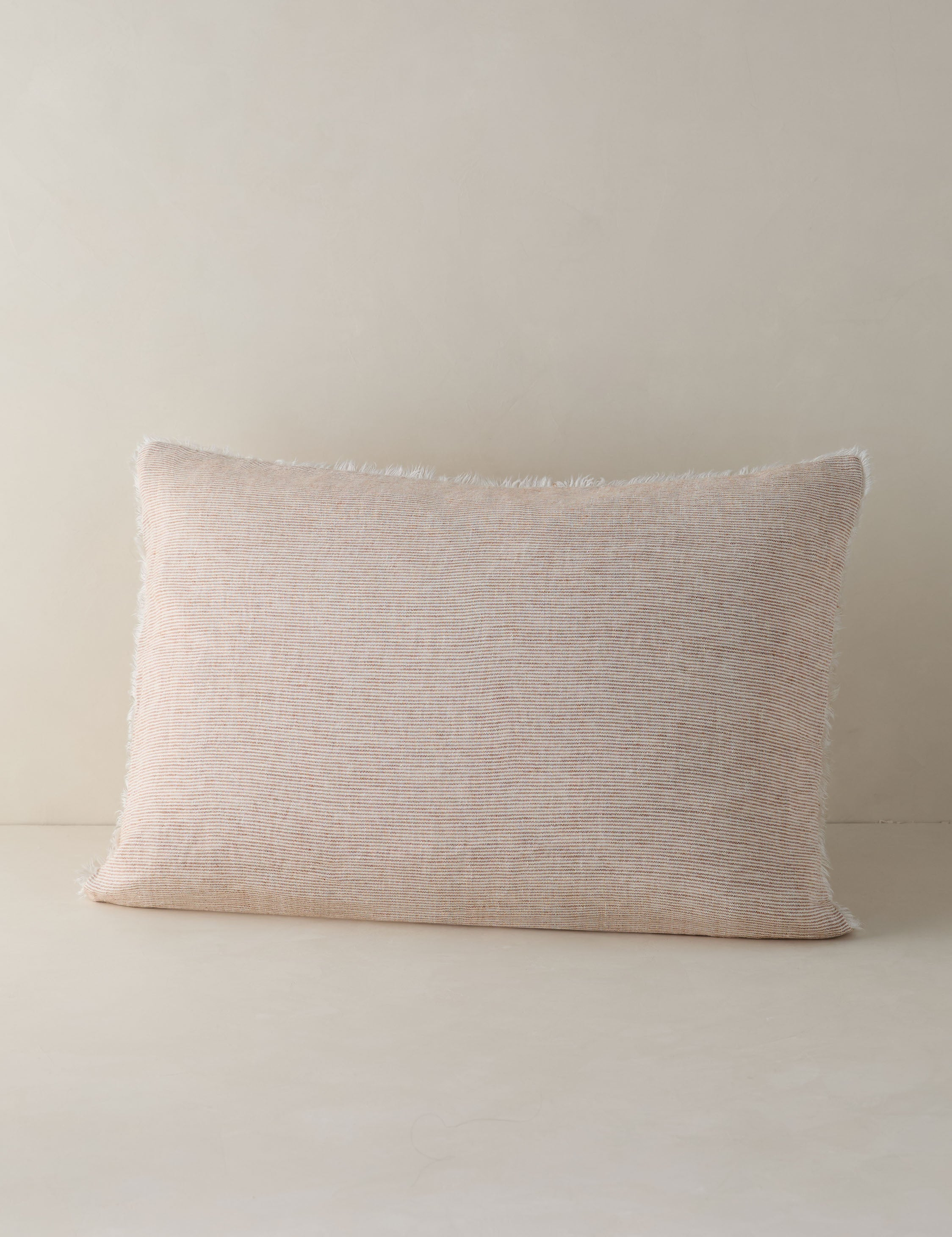 Logan Linen Sham by Pom Pom at Home - Terra Cotta / Standard