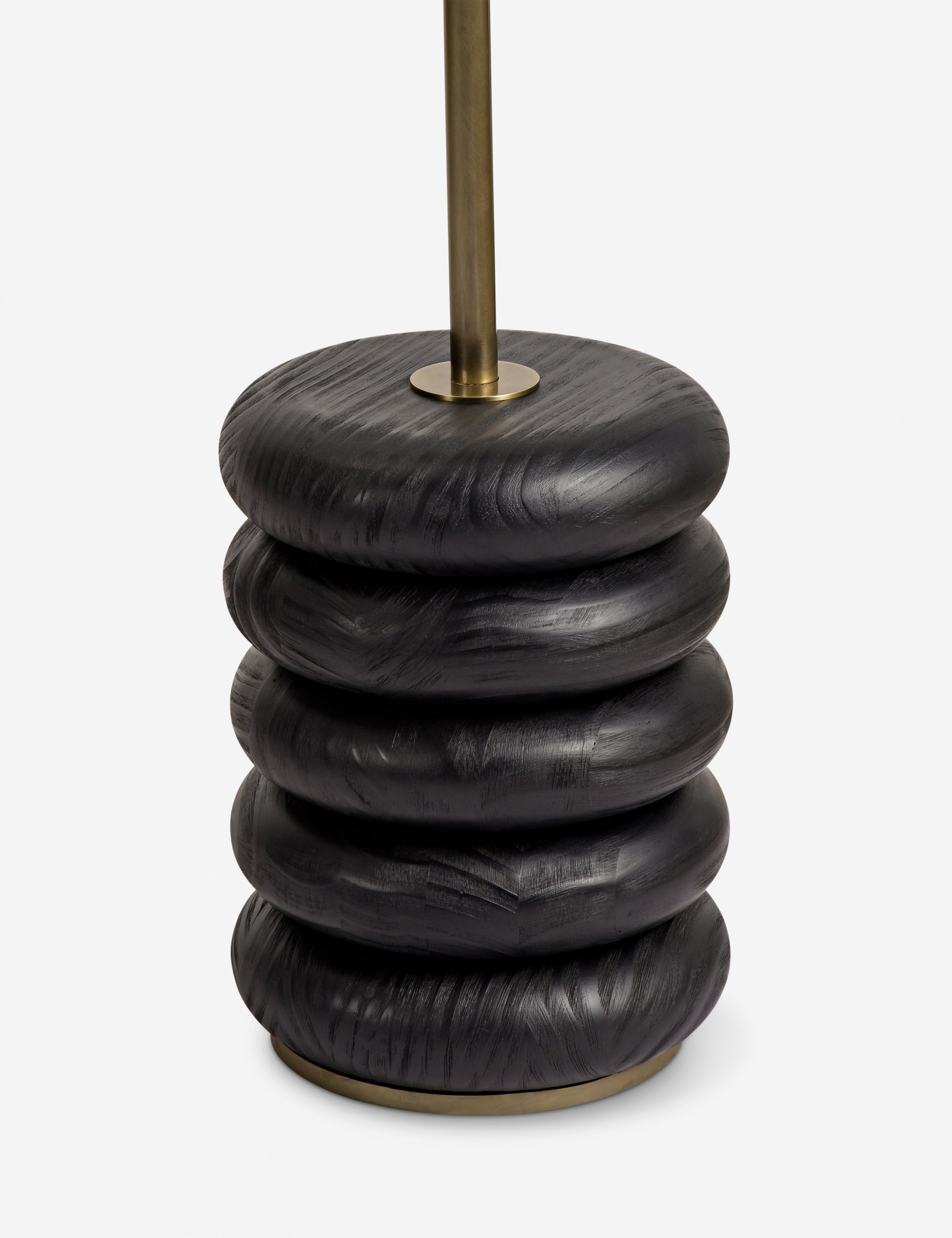 Linus Arc Floor Lamp - Black