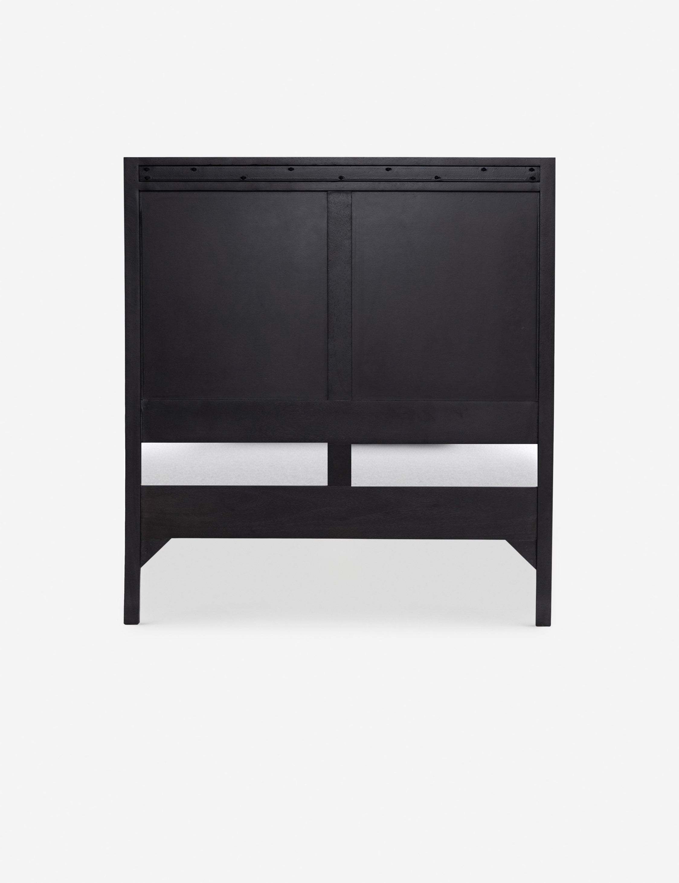Hannah Platform Bed - Black and Black / Twin