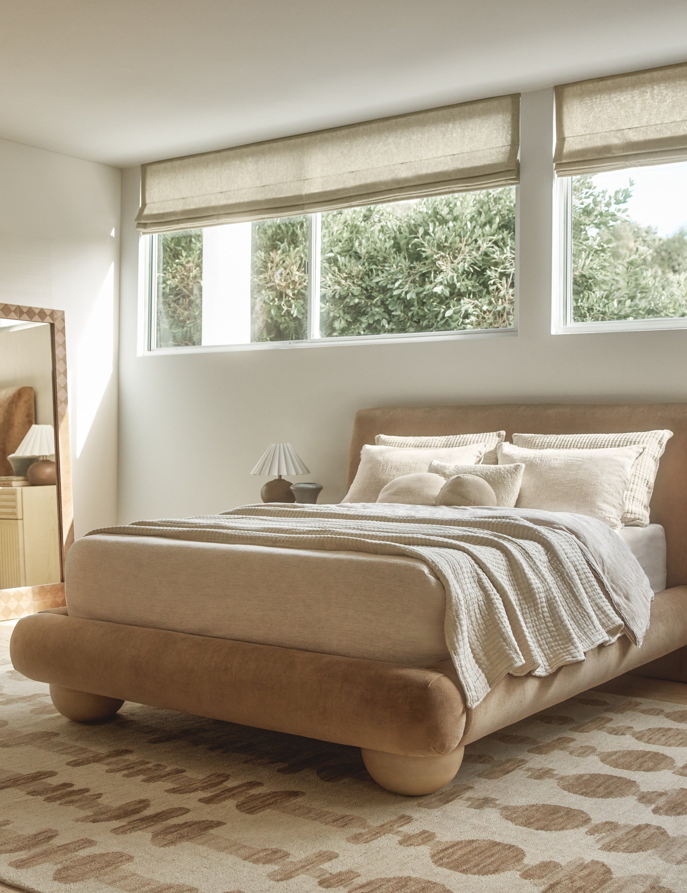 Logan Linen Sham by Pom Pom at Home - Terra Cotta / Standard