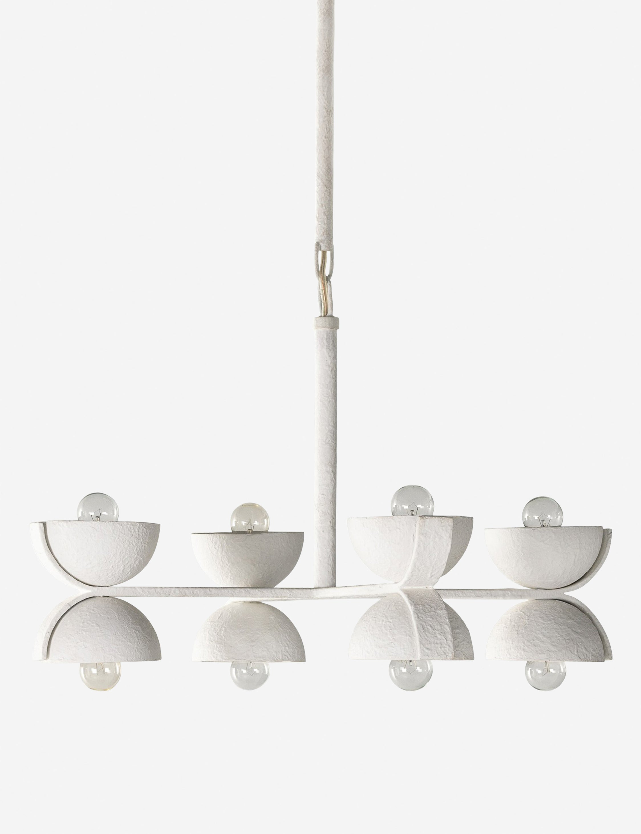 Ricardo Chandelier - White / 28"Dia