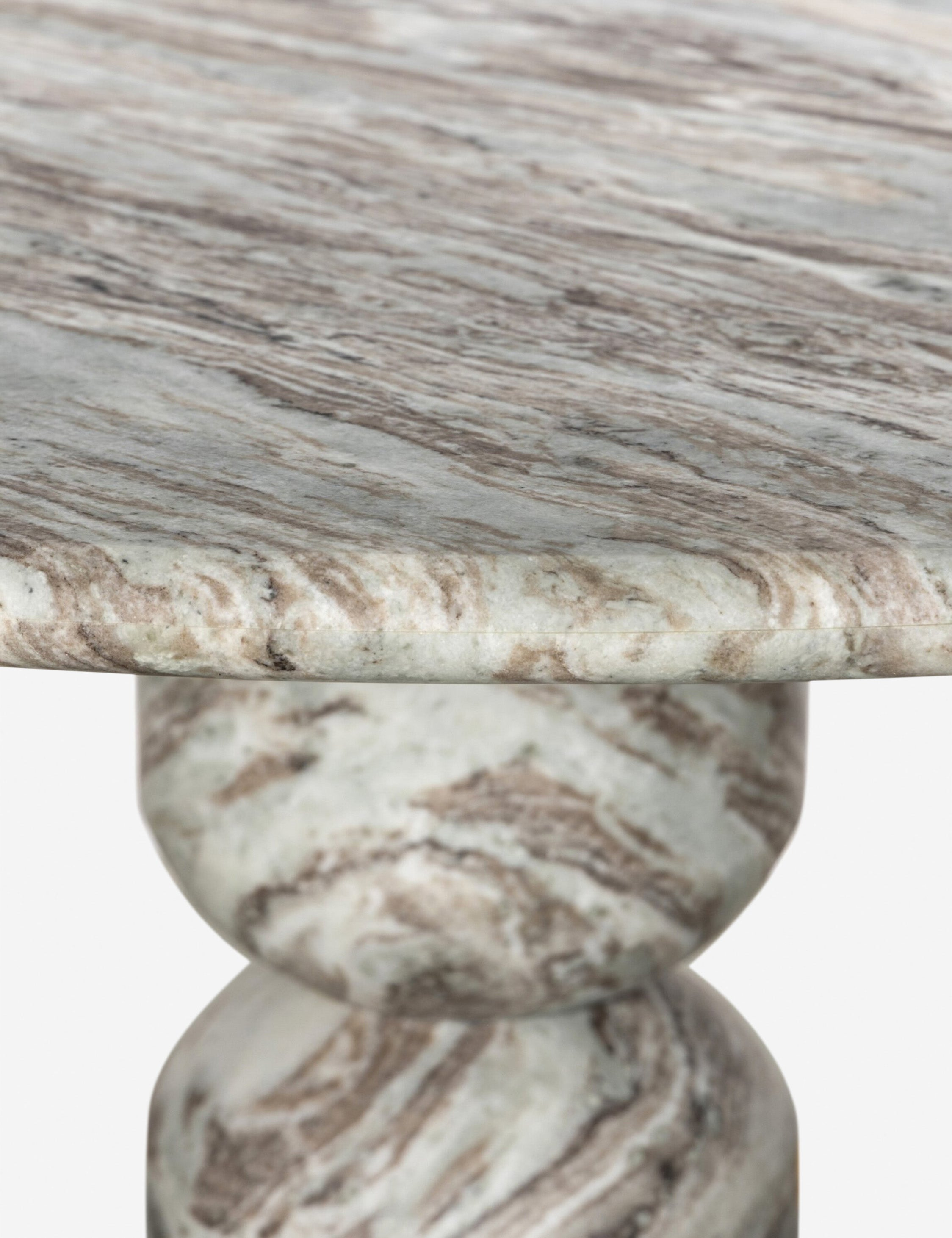 Figueroa Round Dining Table by Amber Lewis x Four Hands - Marble / 60"W