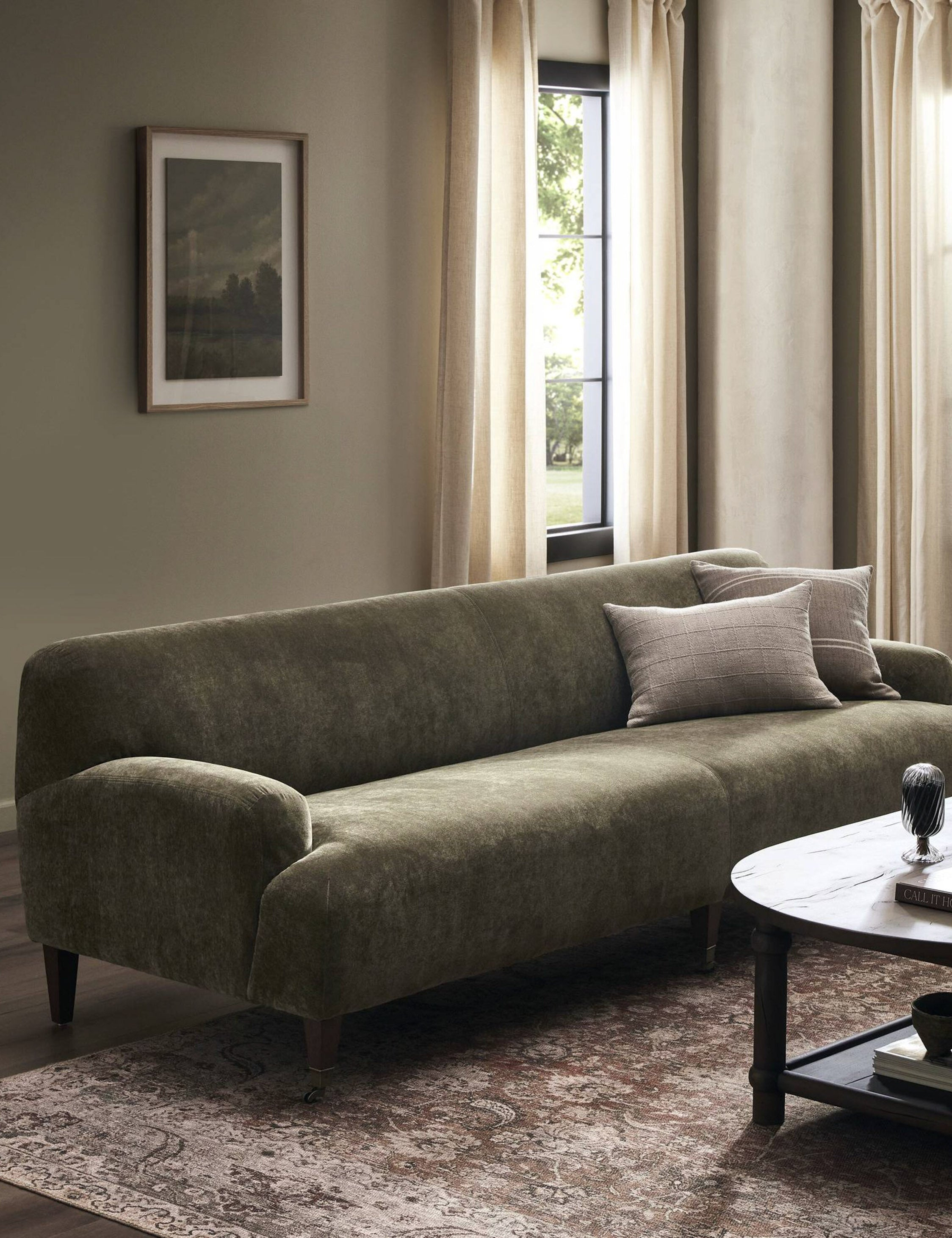 Kent Sofa by Amber Lewis x Four Hands - Olive