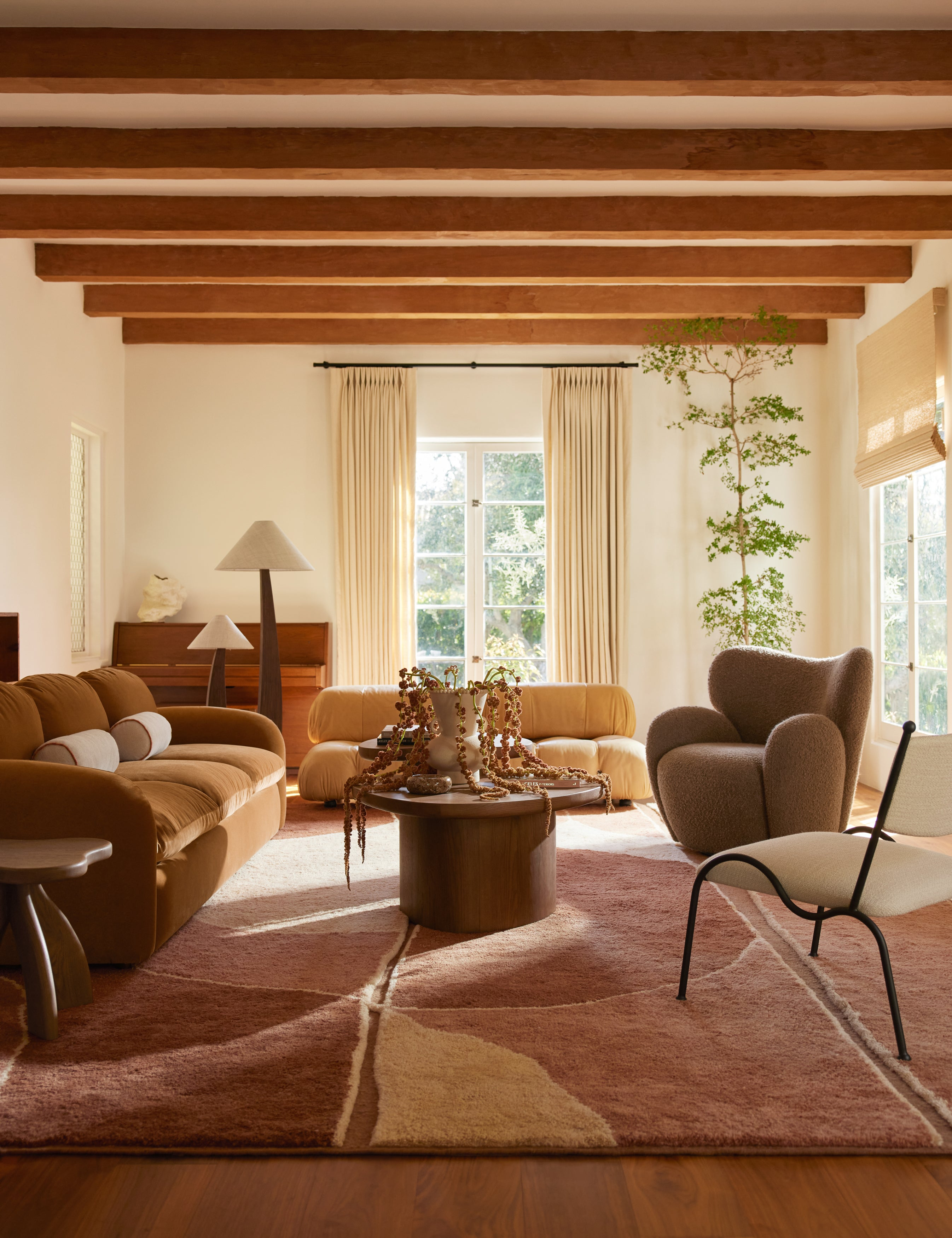 Torino Nesting Coffee Table by Aimee Song - Cool Brown / Small