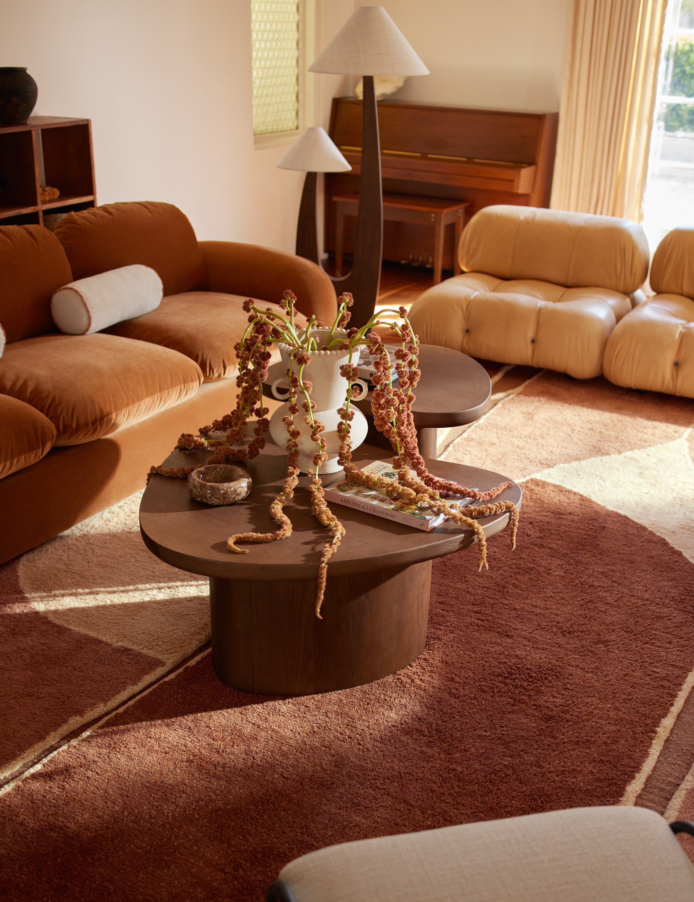Torino Nesting Coffee Table by Aimee Song - Cool Brown / Small