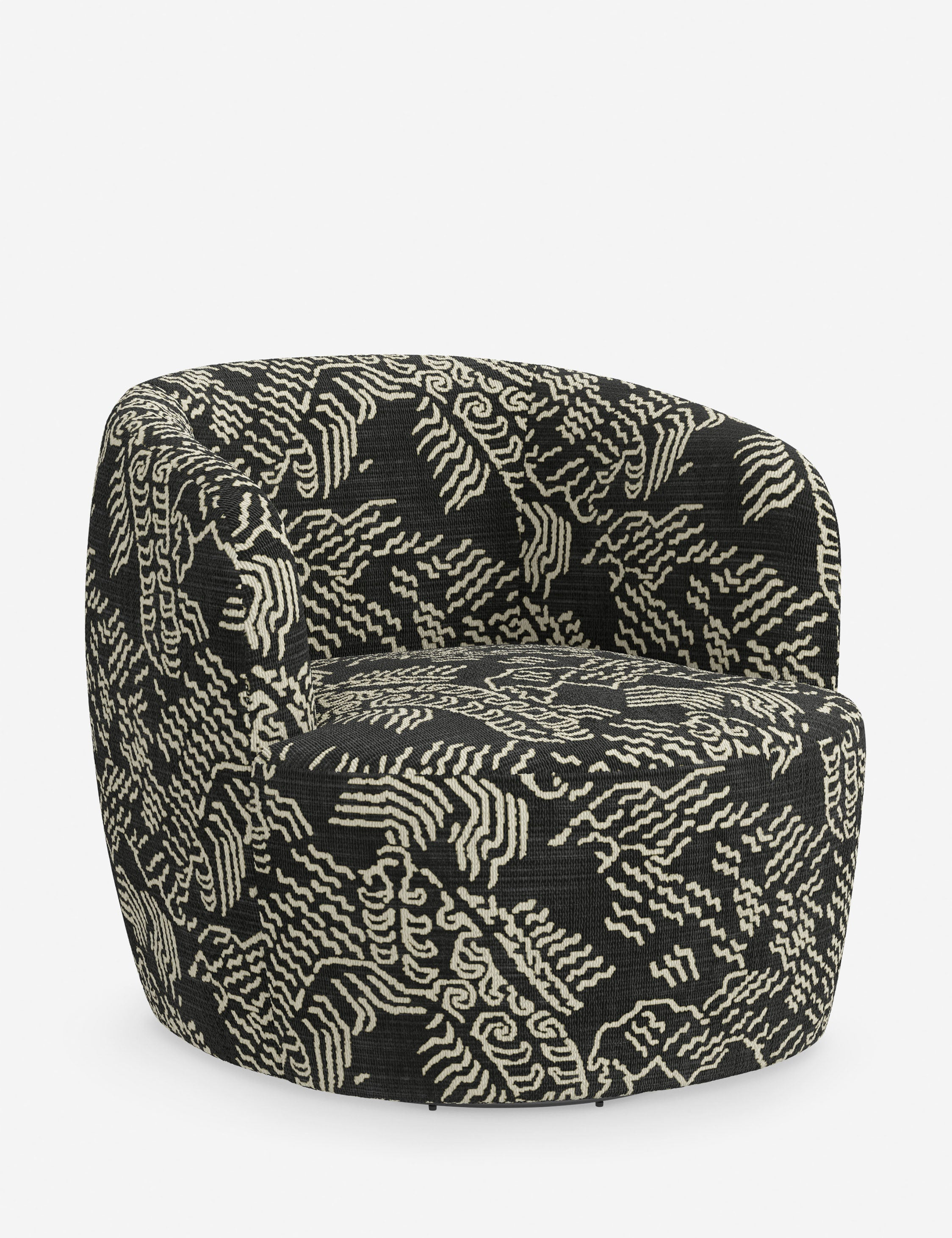 Rue Swivel Chair - Bereket Ebony