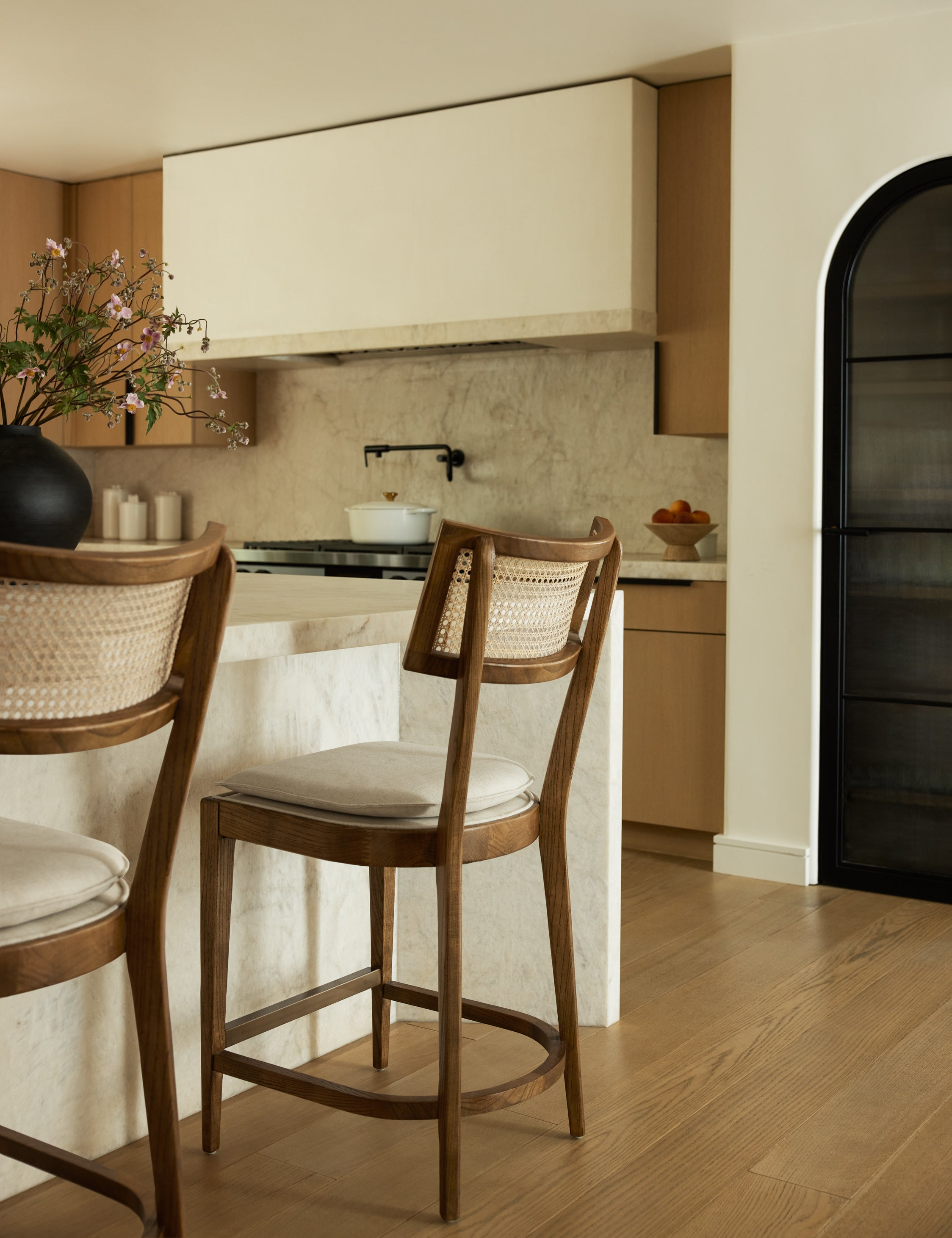 Jaz Bar And Counter Stool - Natural / Counter