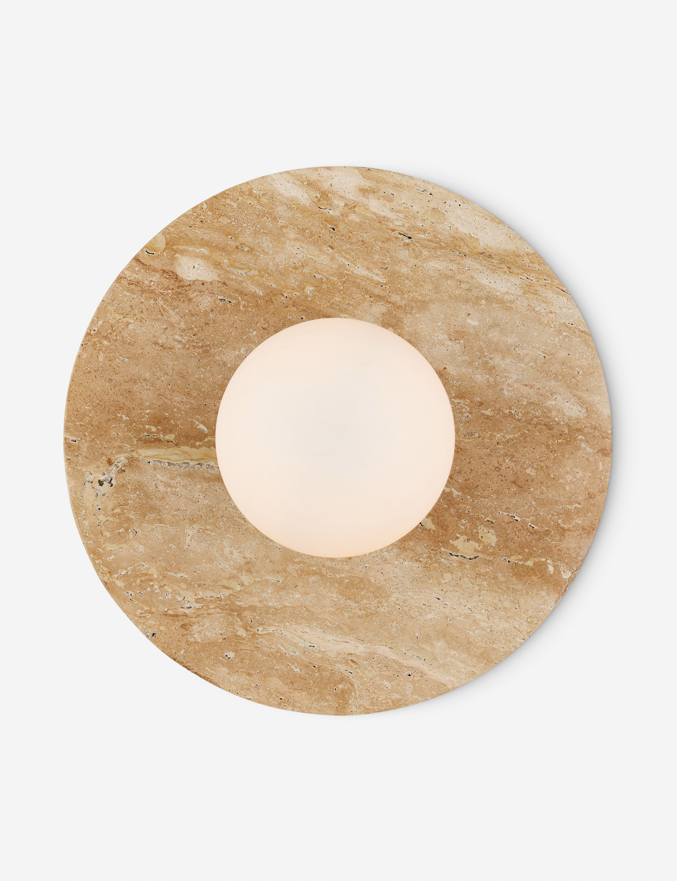 Lamphere Sconce - Travertine