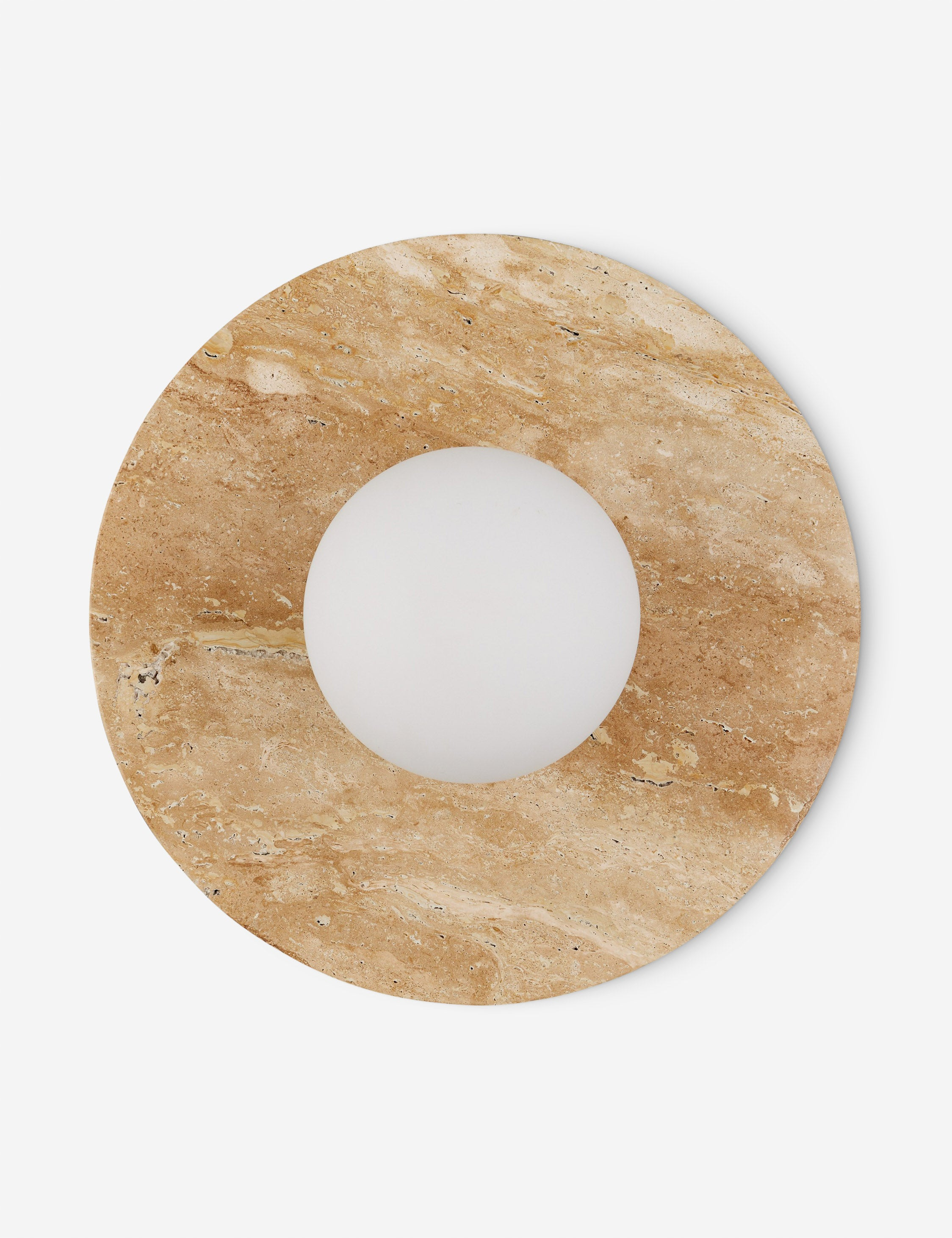 Lamphere Sconce - Travertine