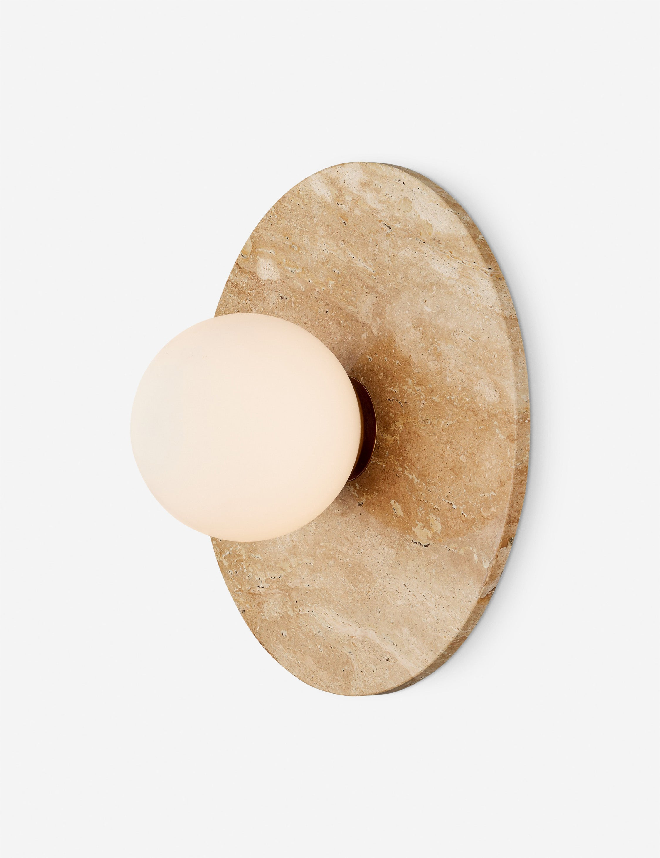 Lamphere Sconce - Travertine