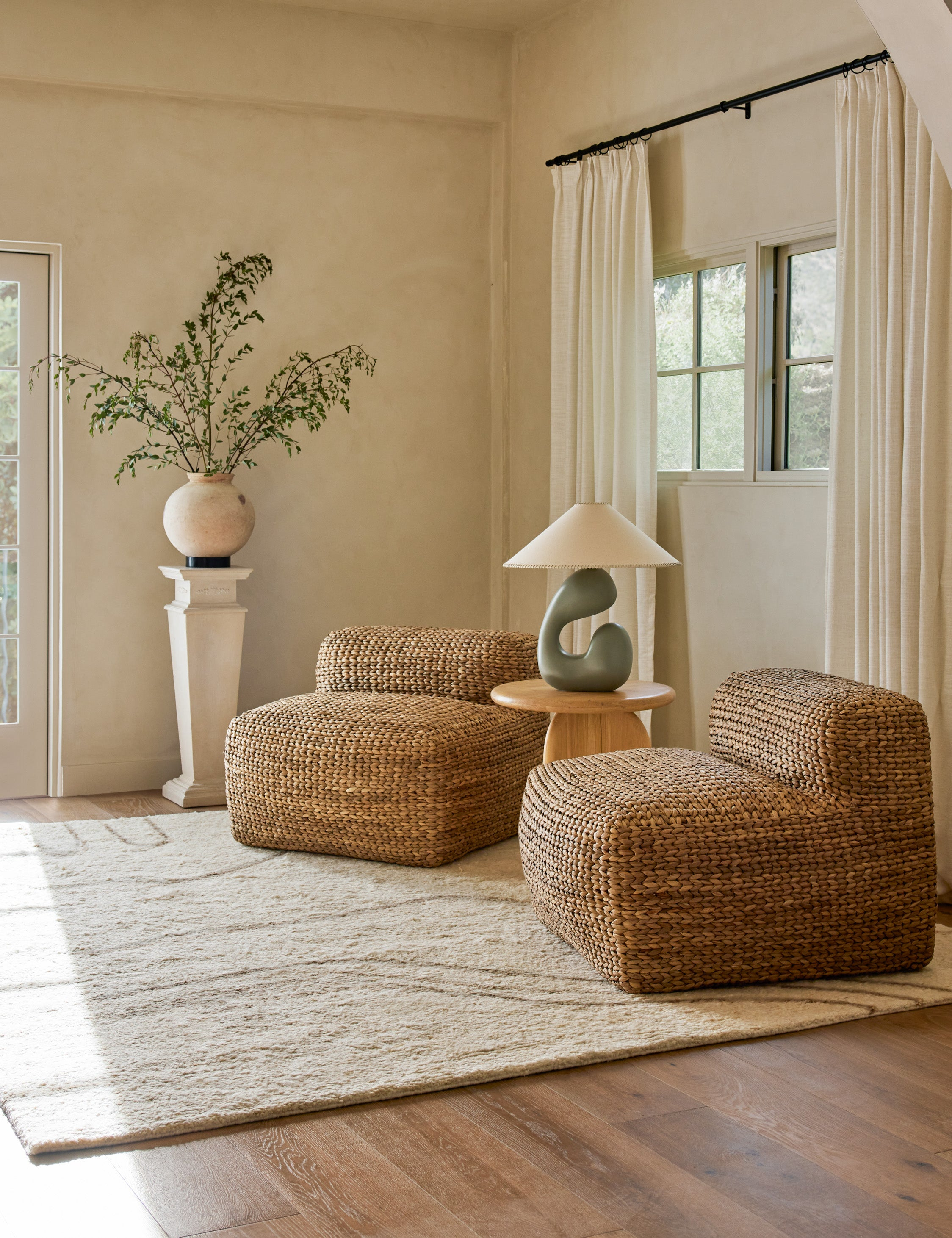 Masuma Accent Chair - Natural Weave