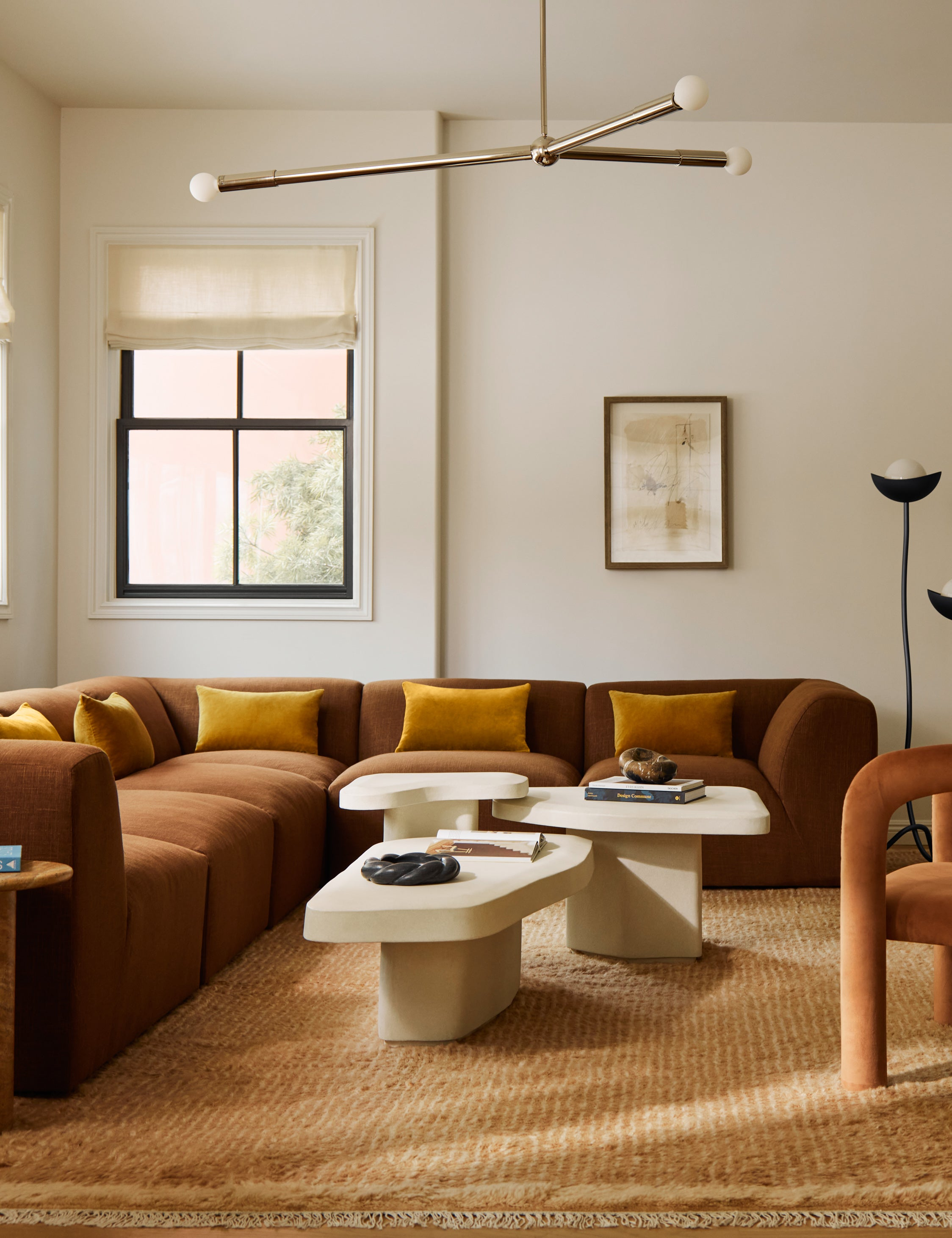 Talon Chandelier by Regina Andrew by Regina Andrew - Natural Brass
