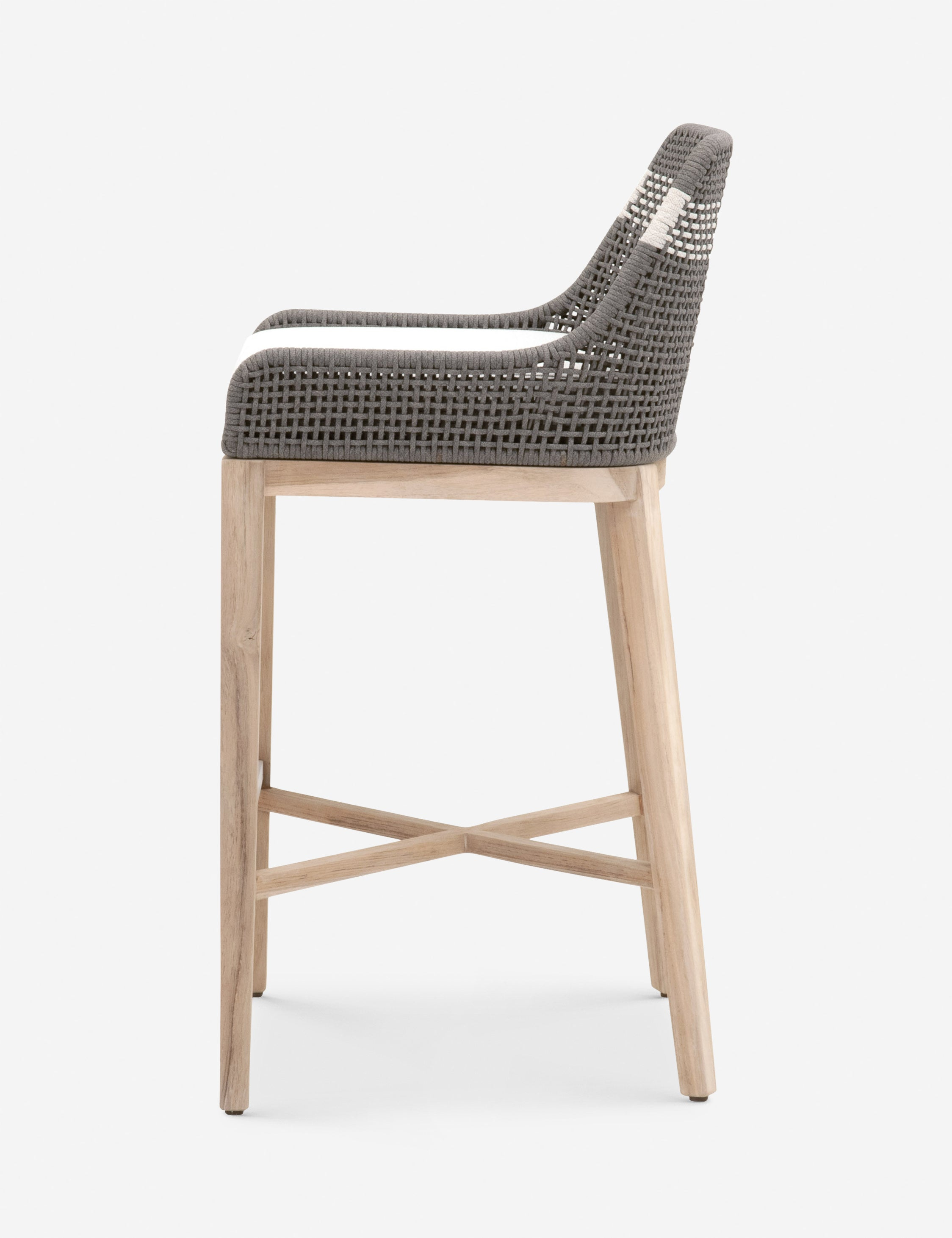 Kinnda Indoor / Outdoor Bar and Counter Stool - Dark Gray / Bar
