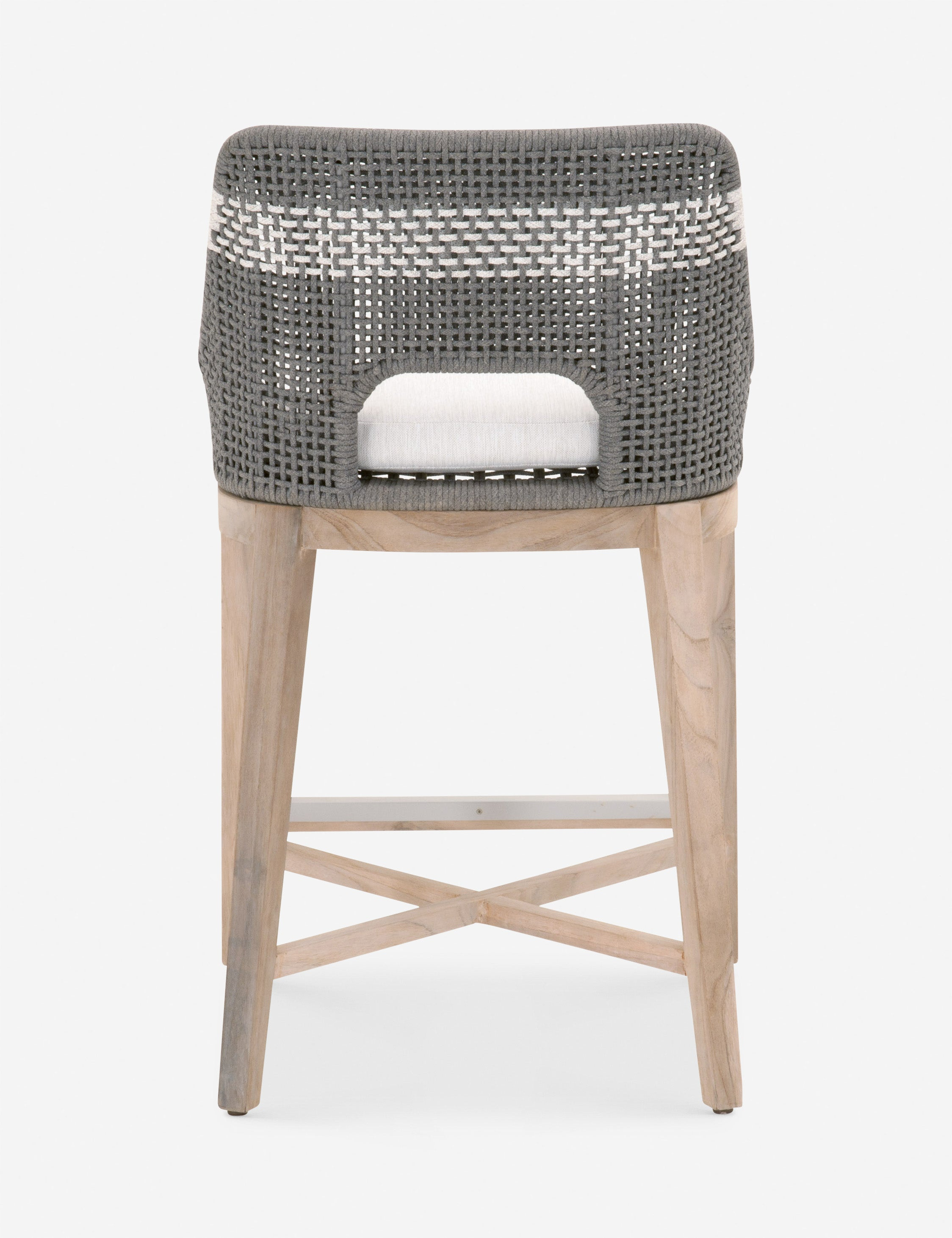 Kinnda Indoor / Outdoor Bar and Counter Stool - Dark Gray / Counter