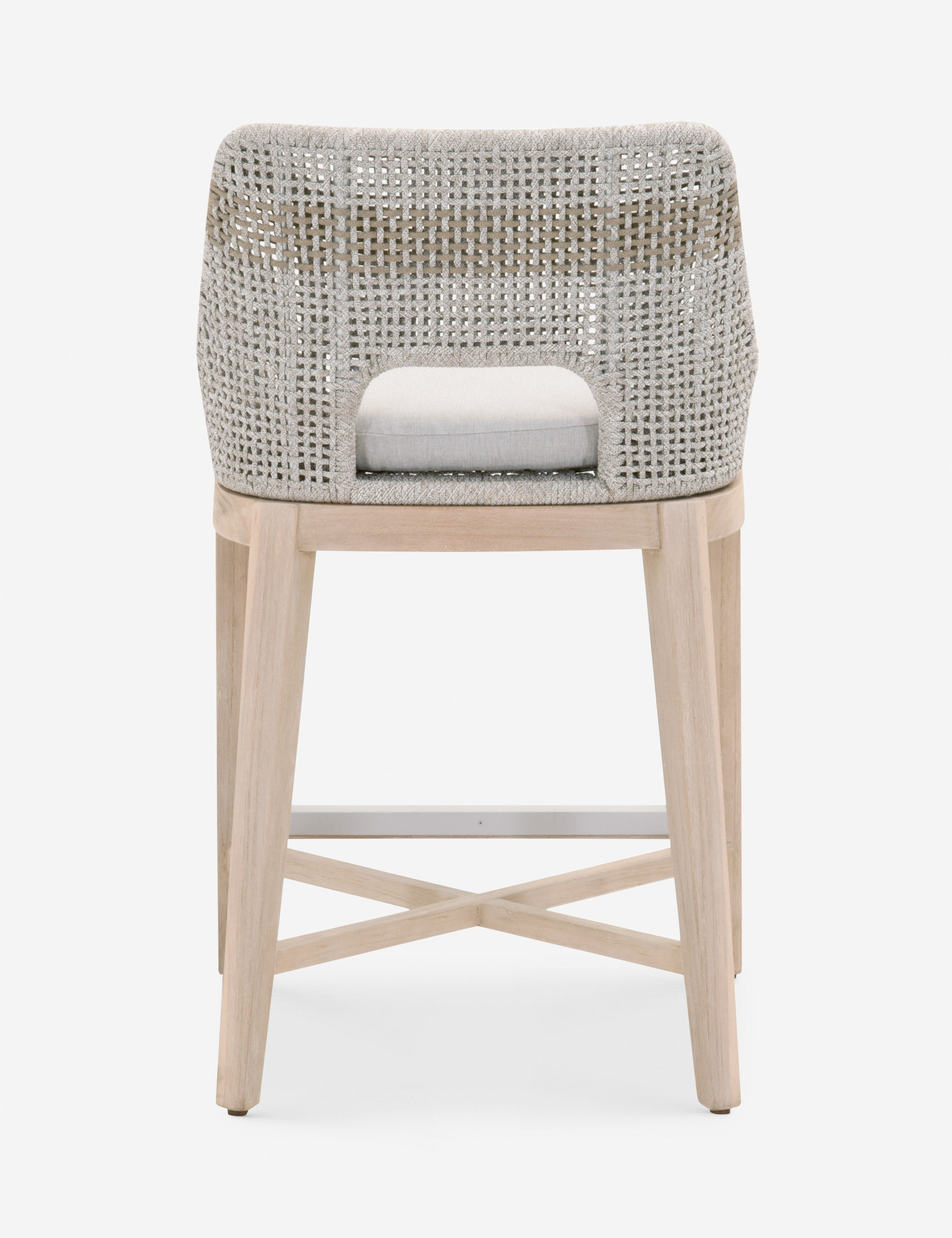 Kinnda Indoor / Outdoor Bar and Counter Stool - Light Gray / Counter