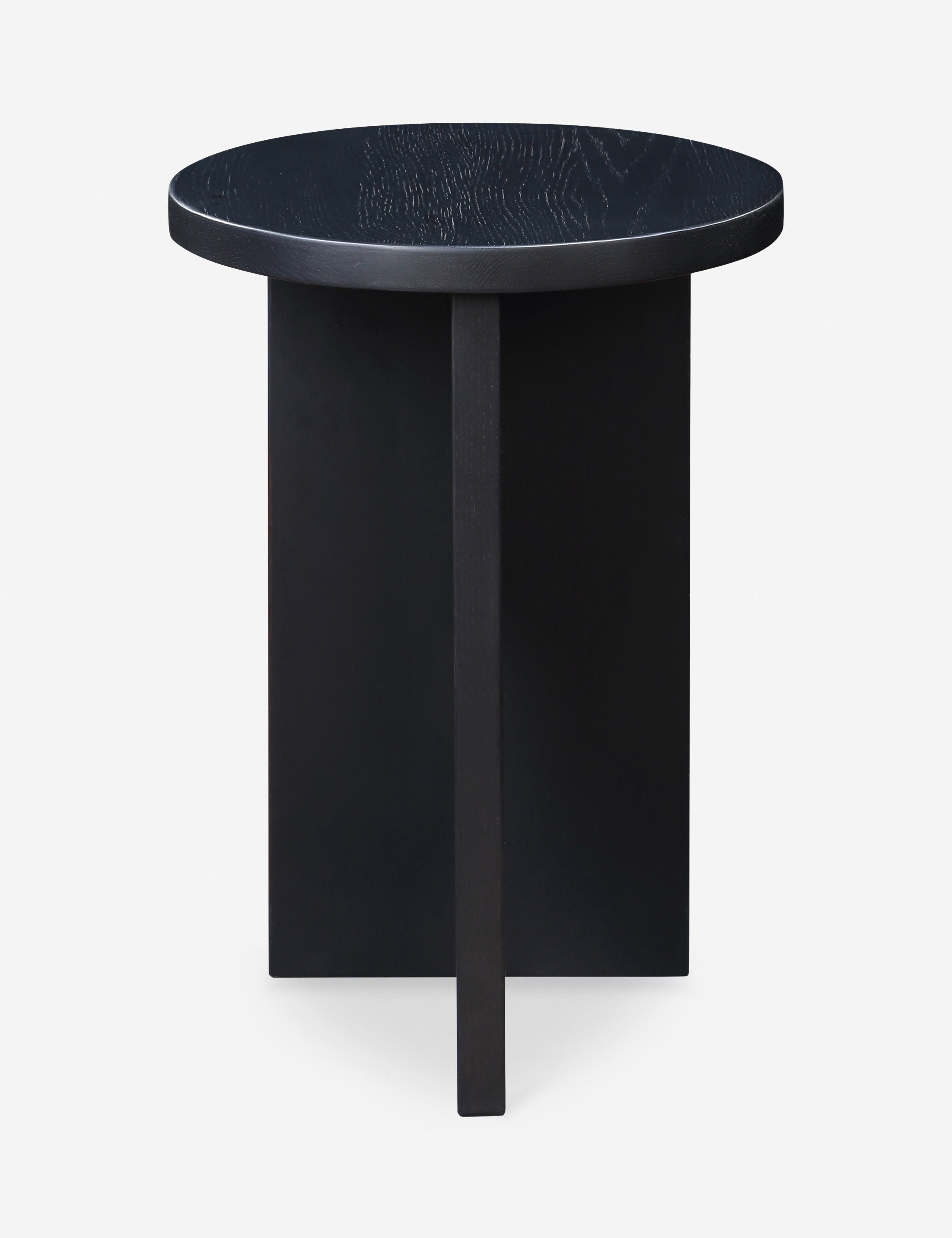 Durante Round Side Table - Black
