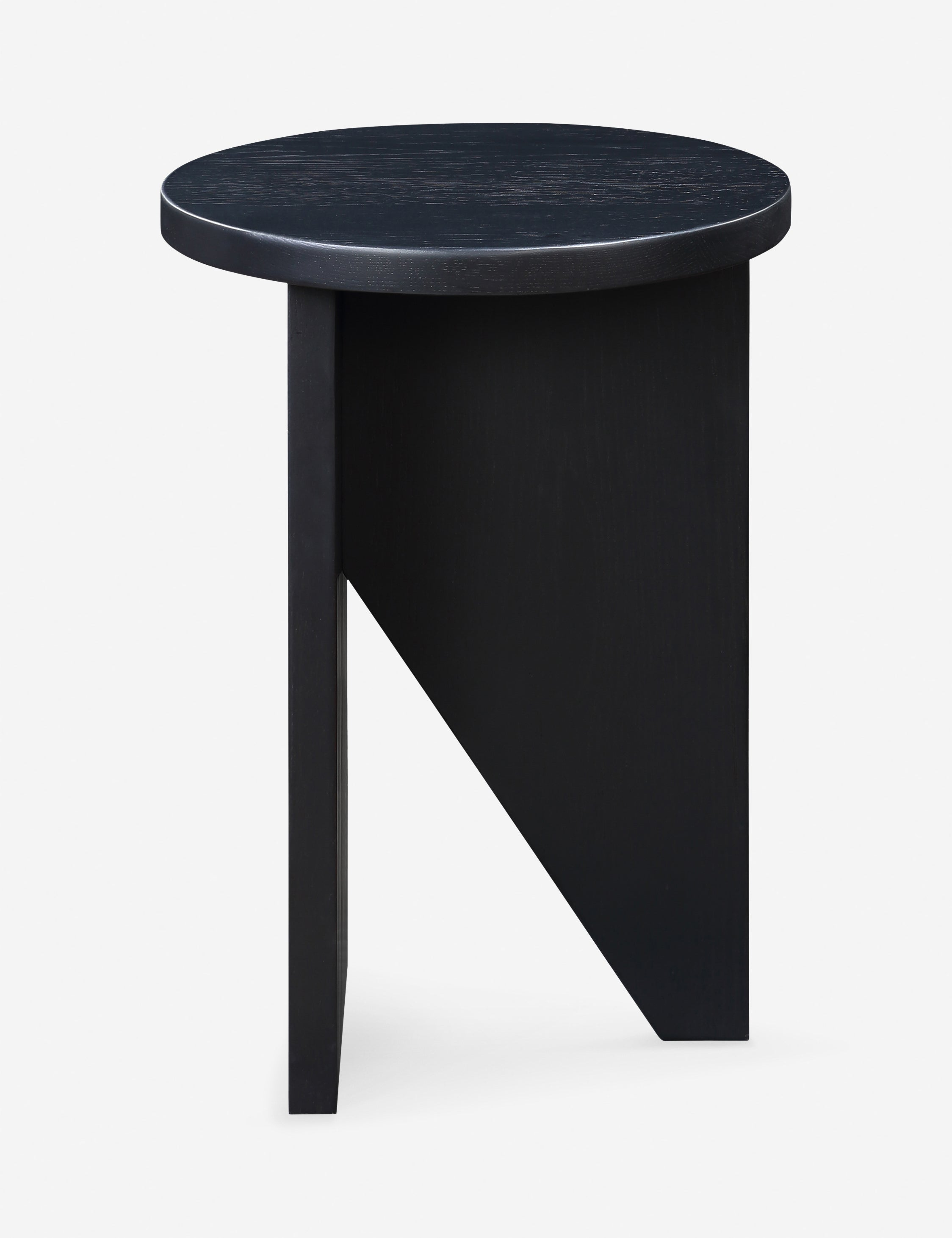Durante Round Side Table - Black