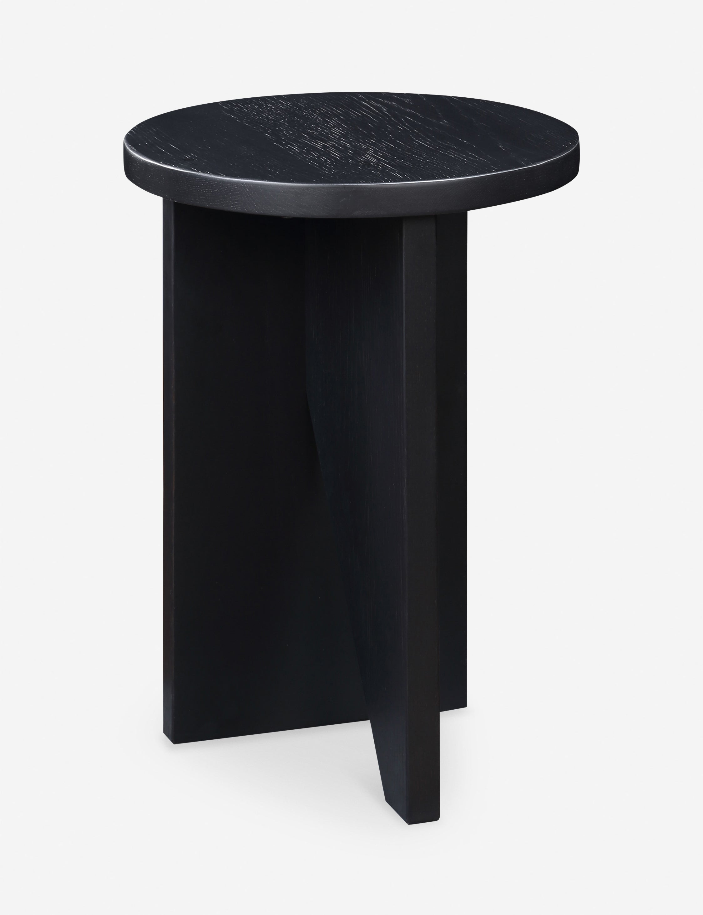 Durante Round Side Table - Black