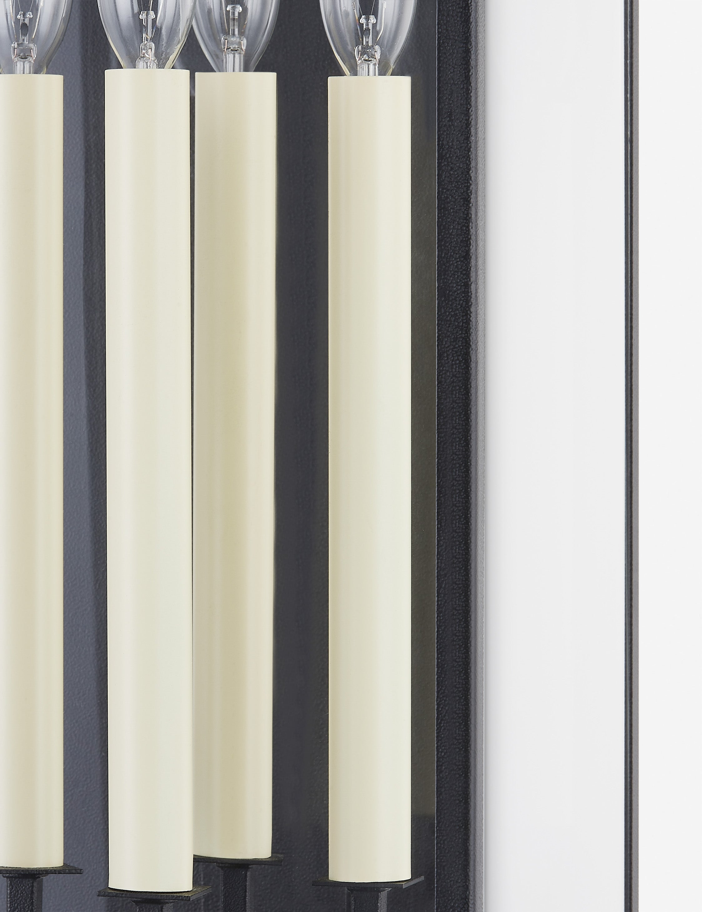 Judy Outdoor Sconce - Black / 34"H
