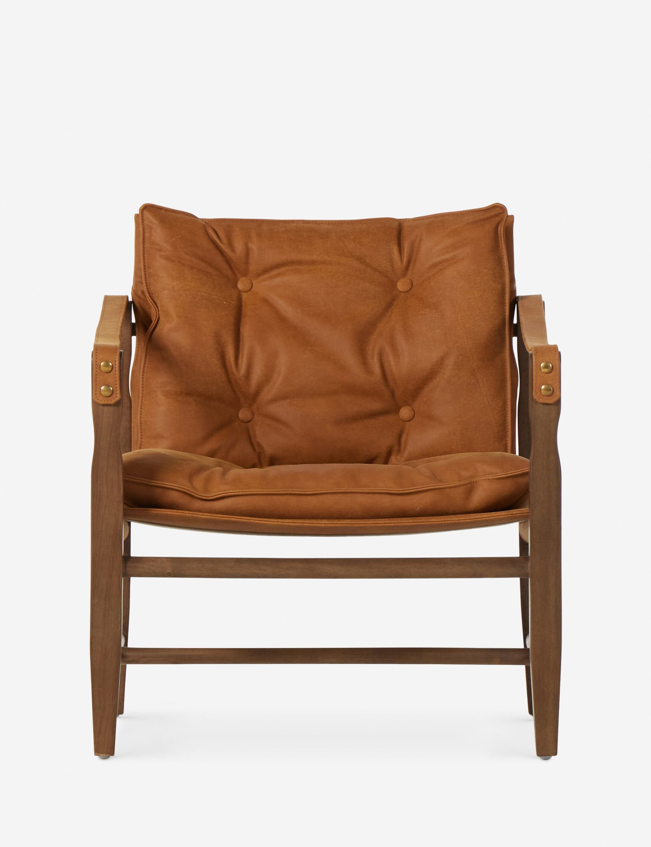 Caruso Accent Chair - Cognac Leather