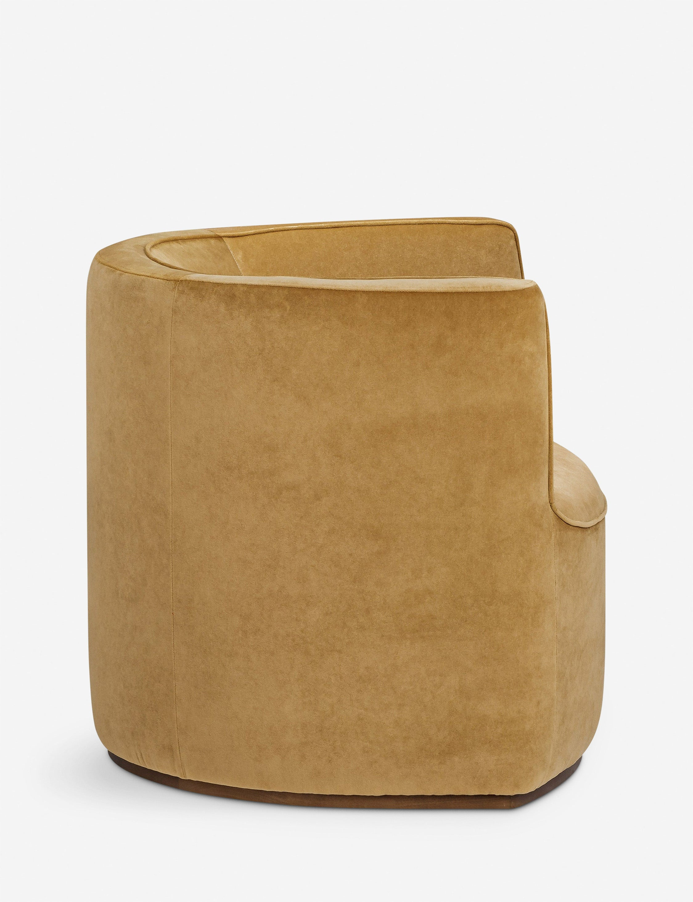 Haynes Accent Chair - Ochre Velvet