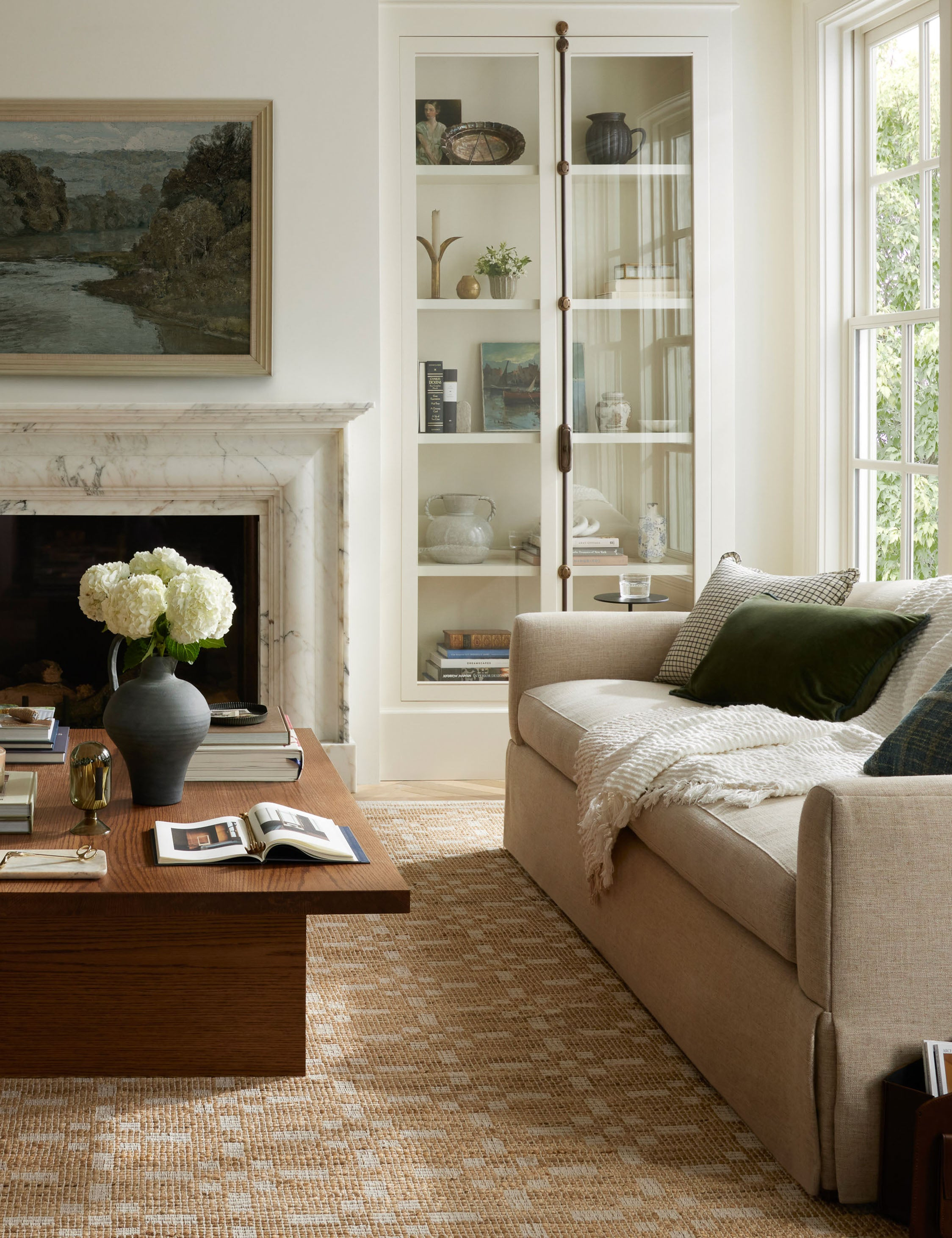 Judy II Jute-Blend Rug by Chris Loves Julia x Loloi - Natural and Ivory / 3'6" x 5'6"