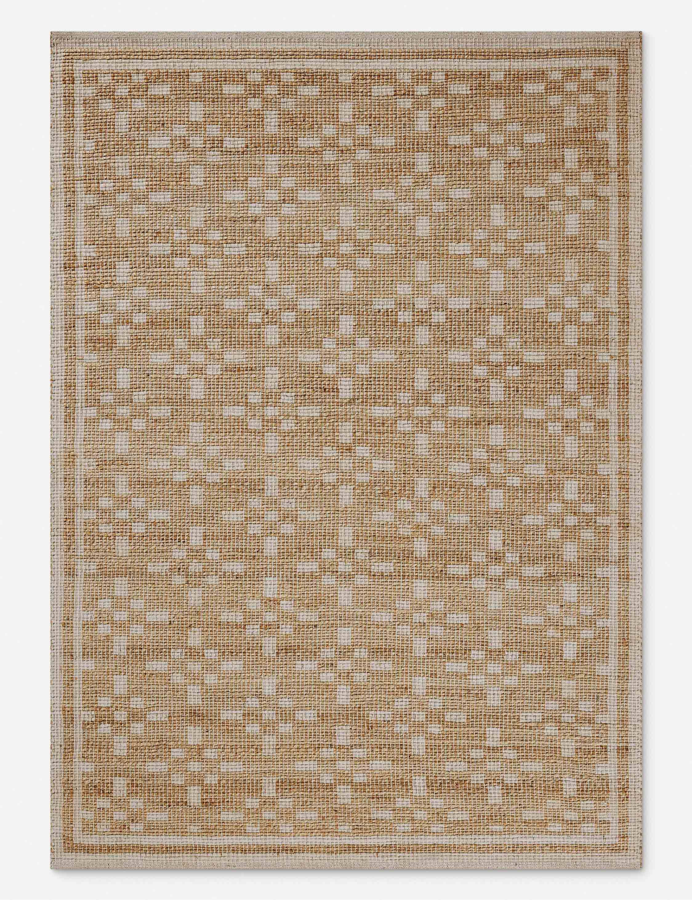 Judy II Jute-Blend Rug by Chris Loves Julia x Loloi - Natural and Ivory / 3'6" x 5'6"