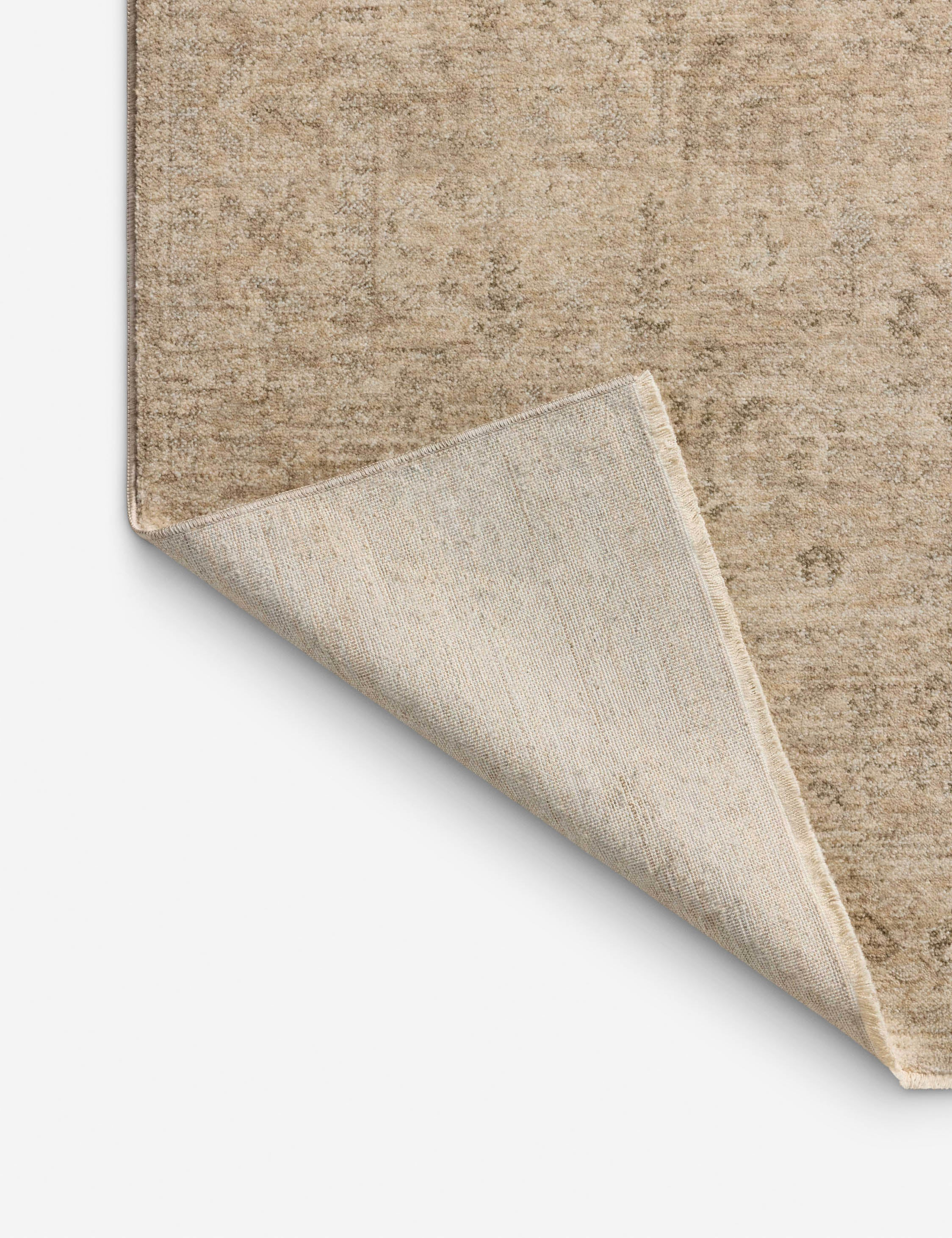 Junie II Rug Magnolia Home by Joanna Gaines x Loloi - Oatmeal and Smoke / 7'10" x 10'2"