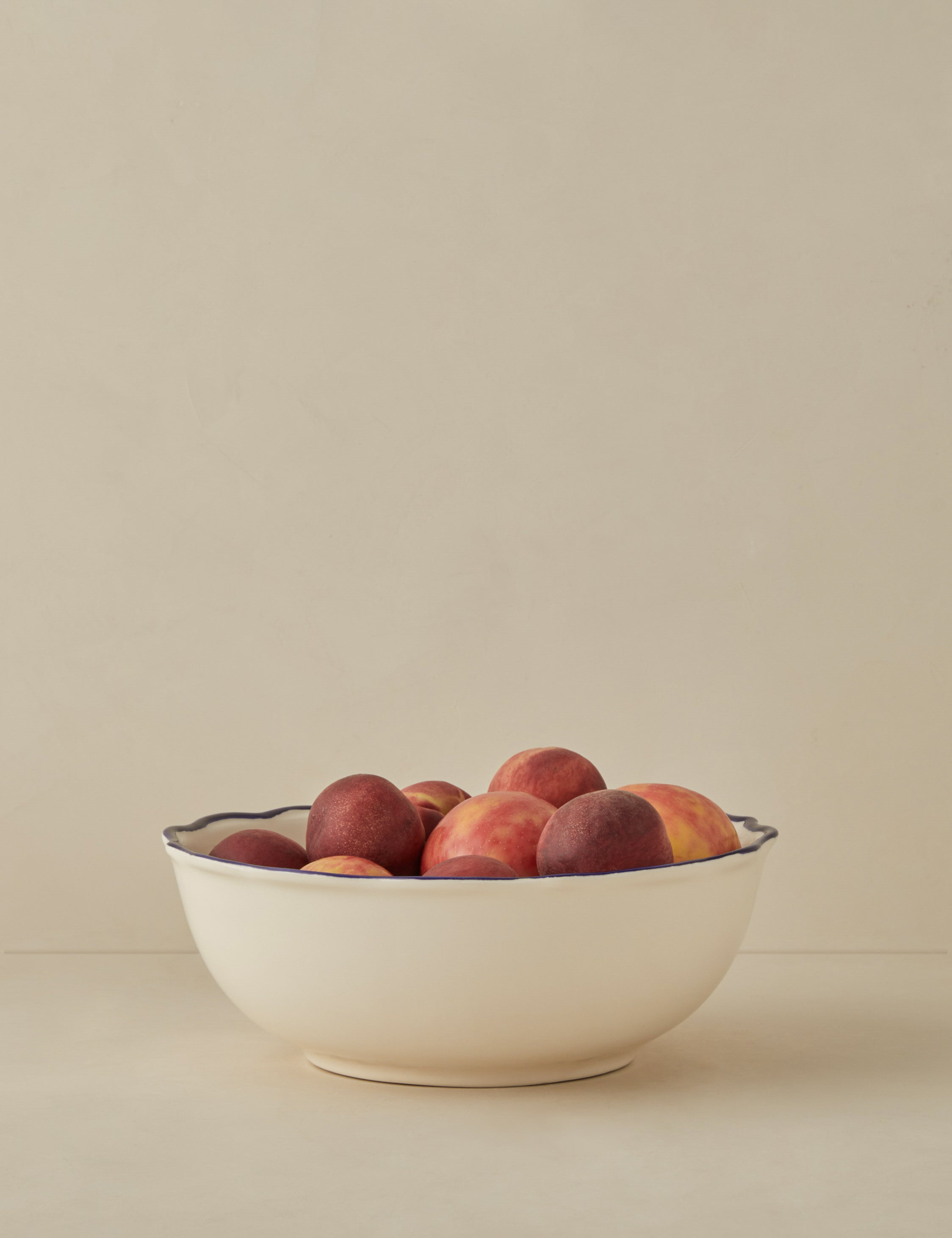 Stoneware Serveware by Maison Madison - Jane in Blue / Serving Bowl