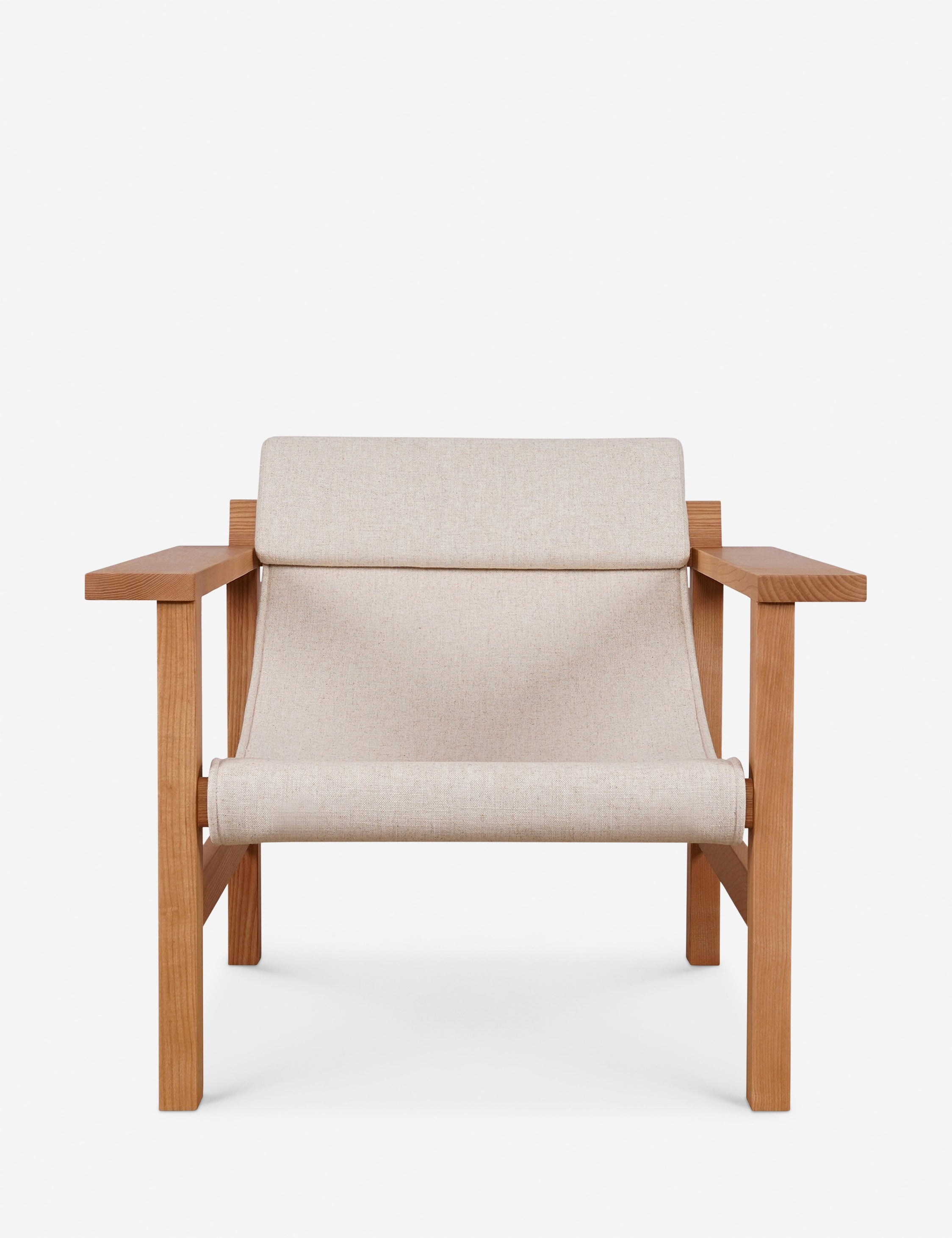 Josef Accent Chair - Natural Linen