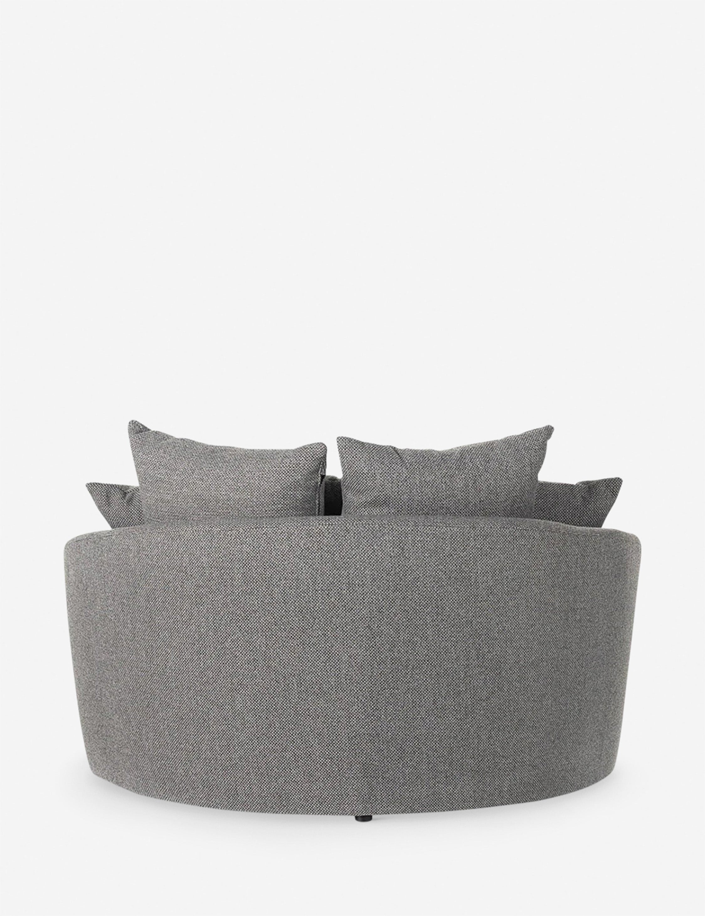 Kaila Media Lounger - Charcoal
