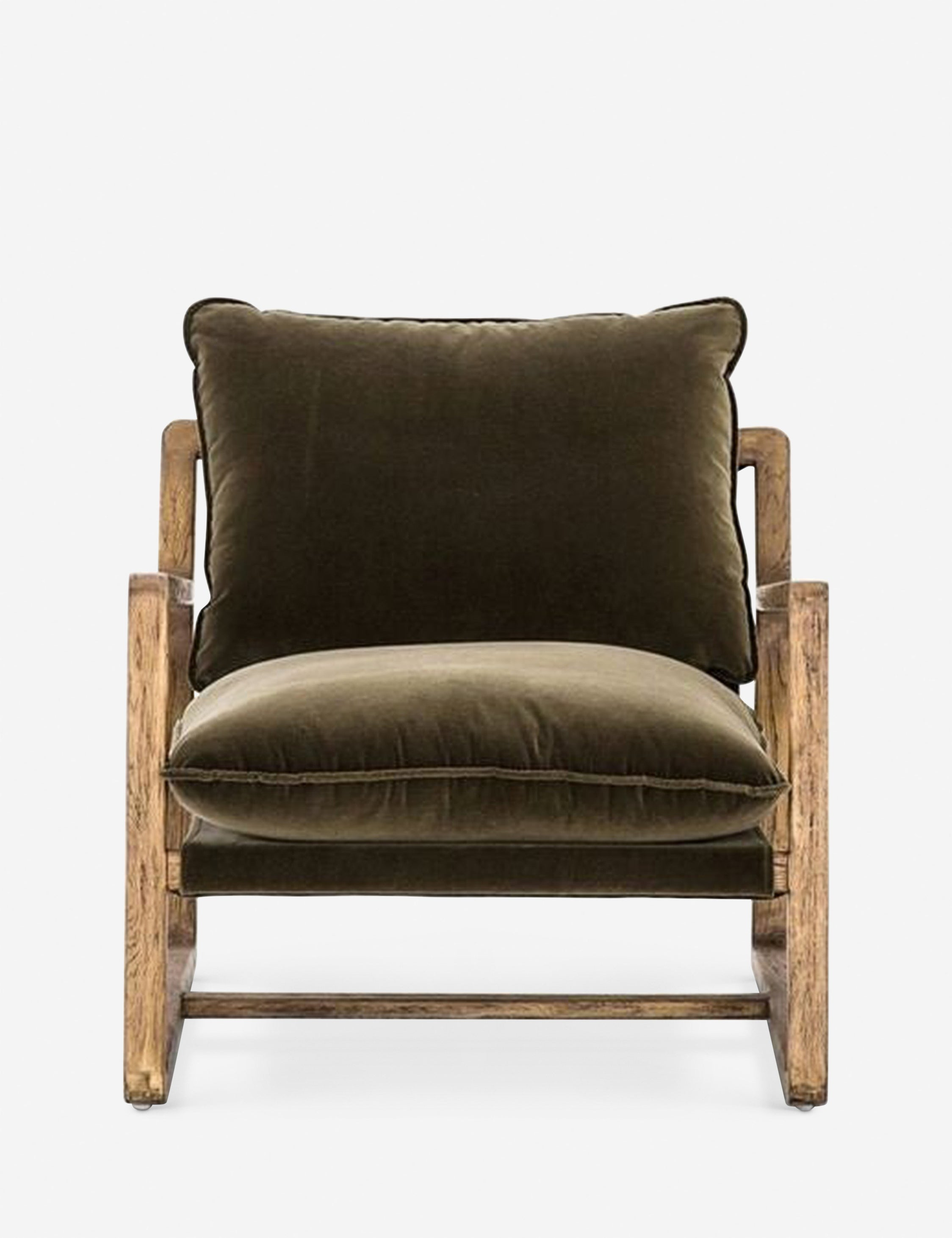 Krista Accent Chair - Olive Green