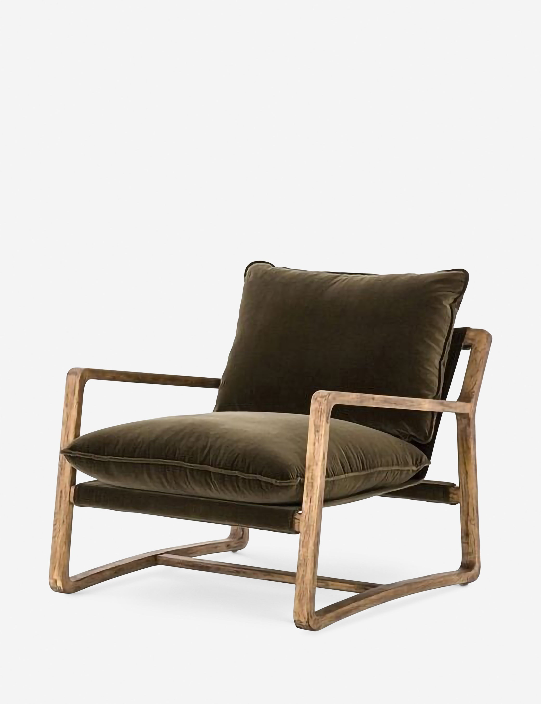 Krista Accent Chair - Olive Green