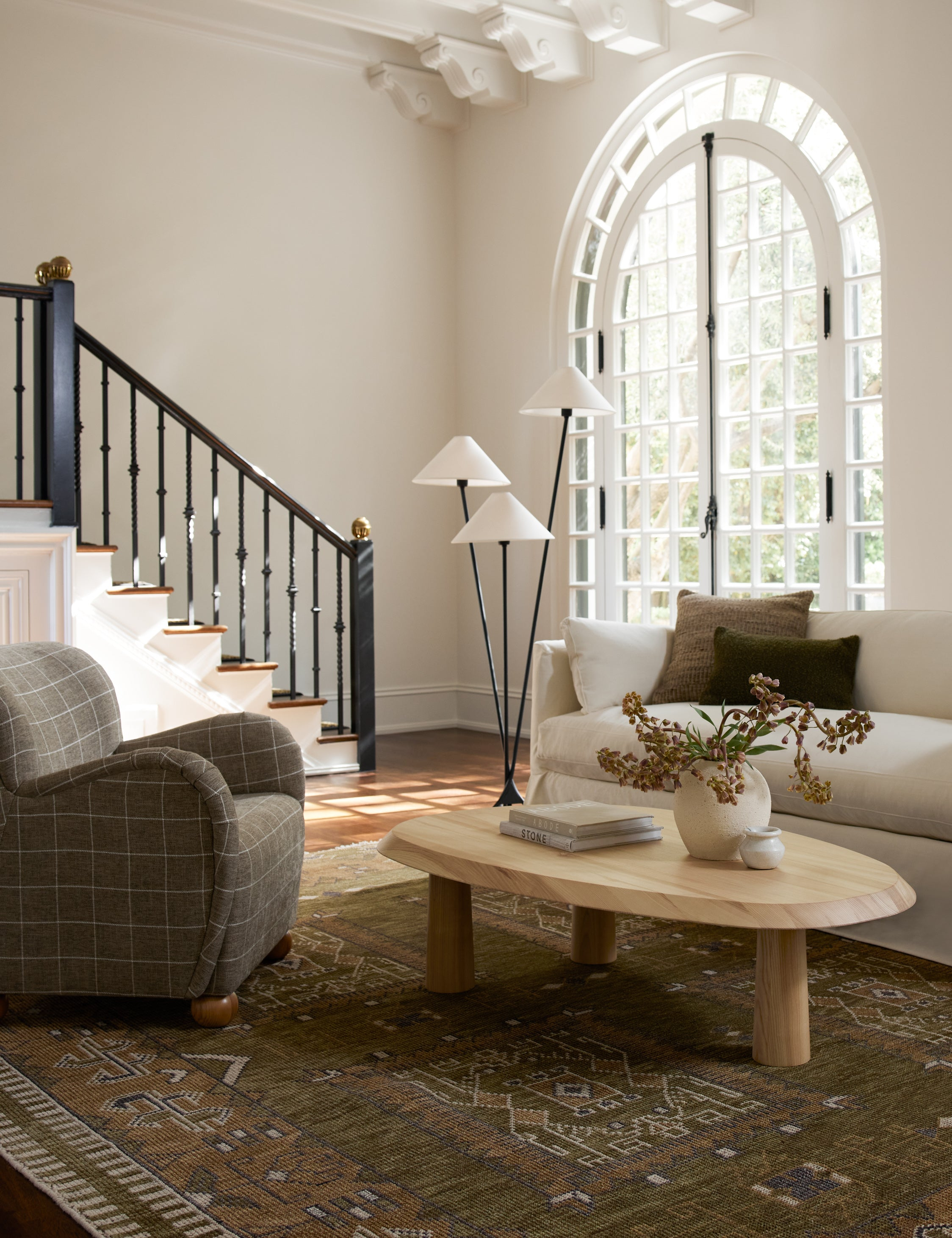 Cedar Floor Lamp by Colin King x Troy Lighting - Black