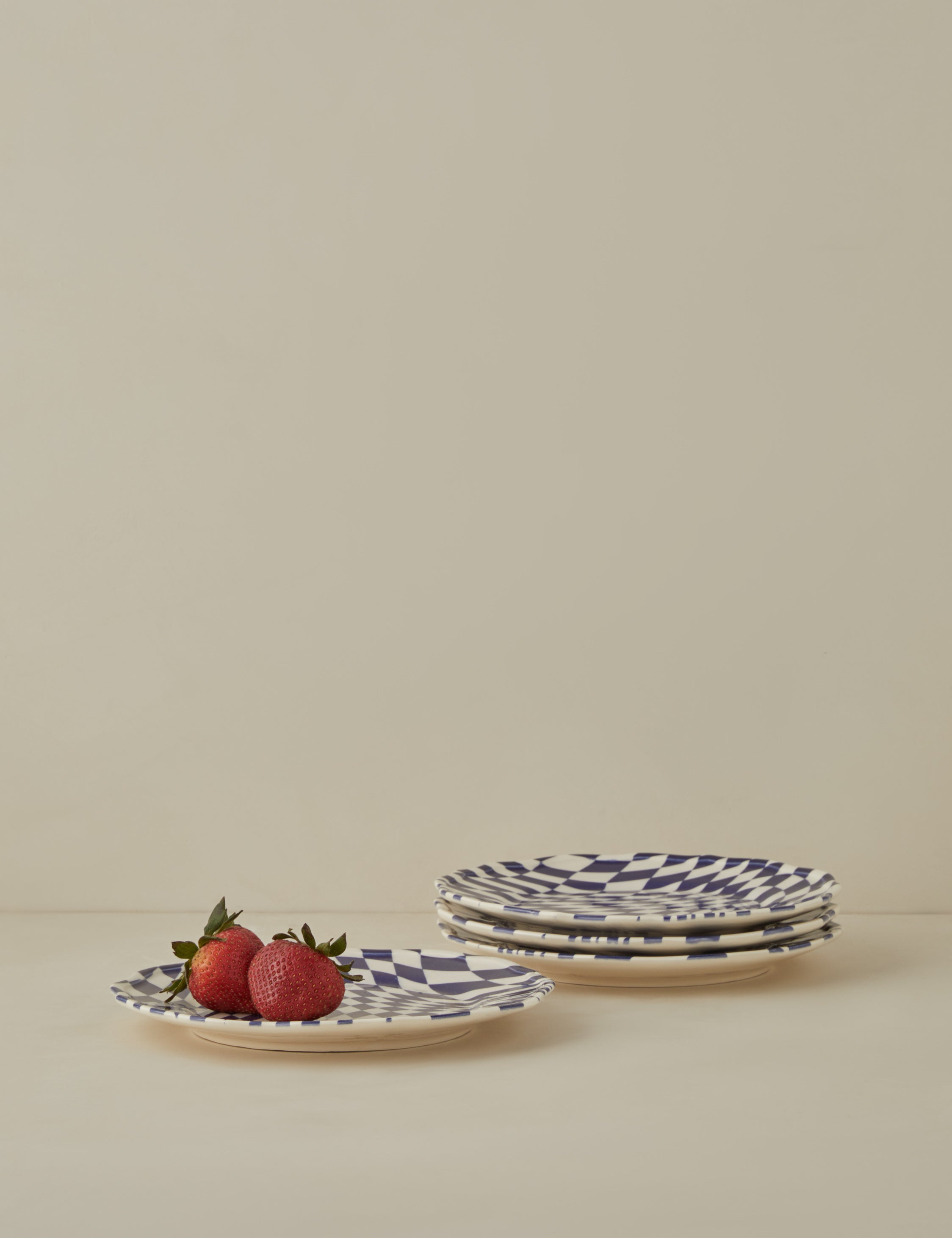 Mafalda Stoneware Dinnerware by Maison Madison - Dessert Plates -Set of 4
