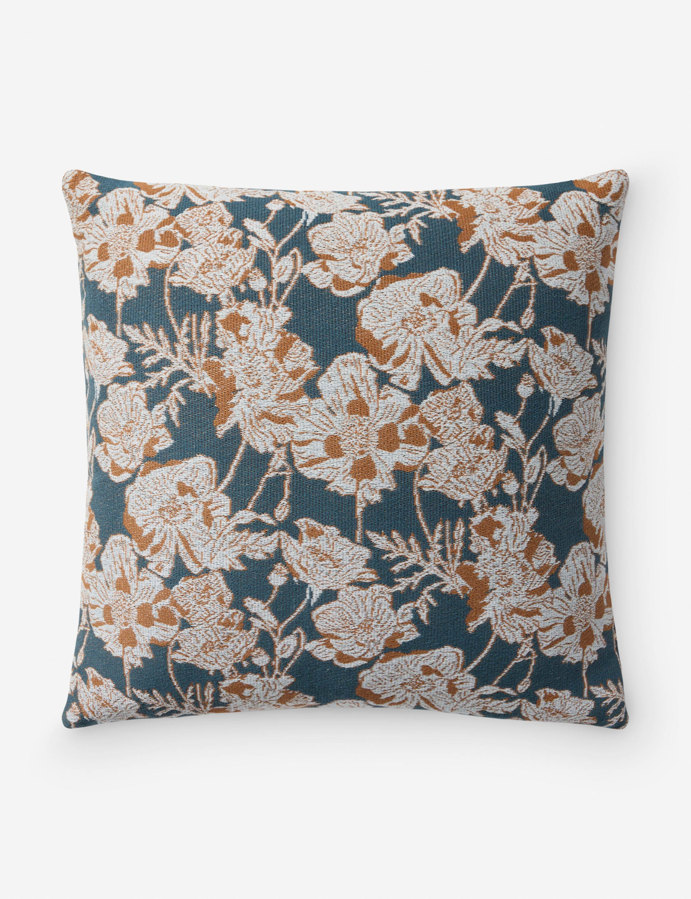 Matilda Pillow x Chris Loves Julia x Loloi - Blue and Orange